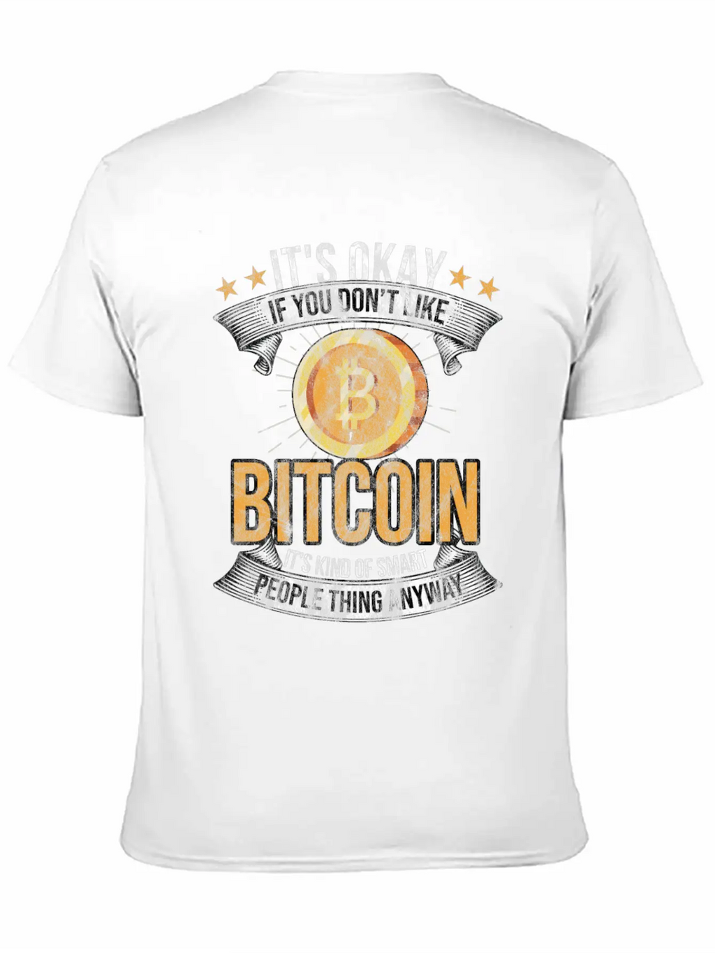 Bitcoin Exchange Blockchain Investment Currency Unisex Short Sleeve Soft Cotton T-Shirt – Casual Everyday Wear
