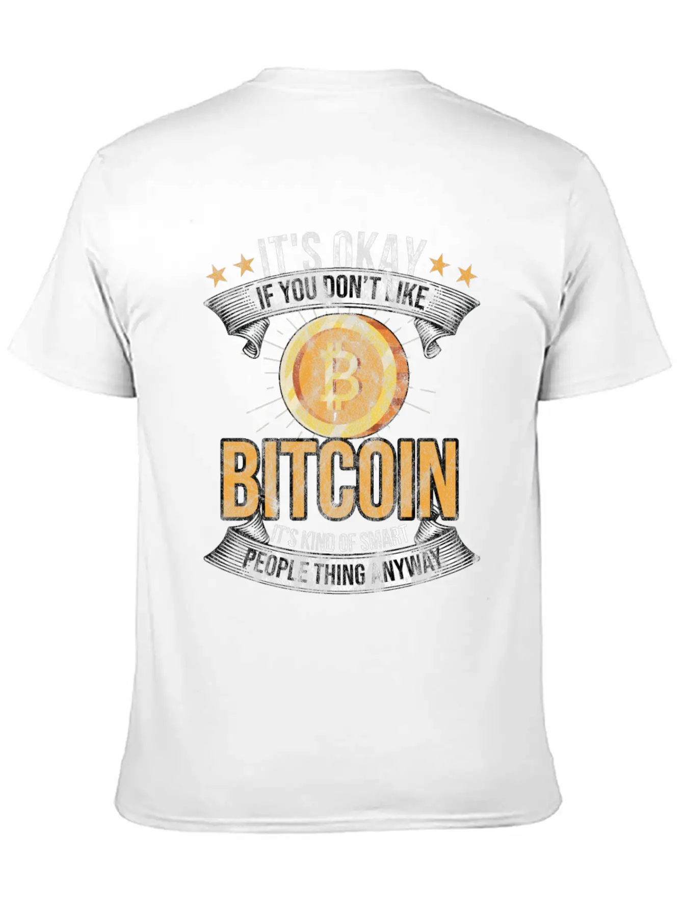 Bitcoin Exchange Blockchain Investment Currency Unisex Short Sleeve Soft Cotton T-Shirt – Casual Everyday Wear
