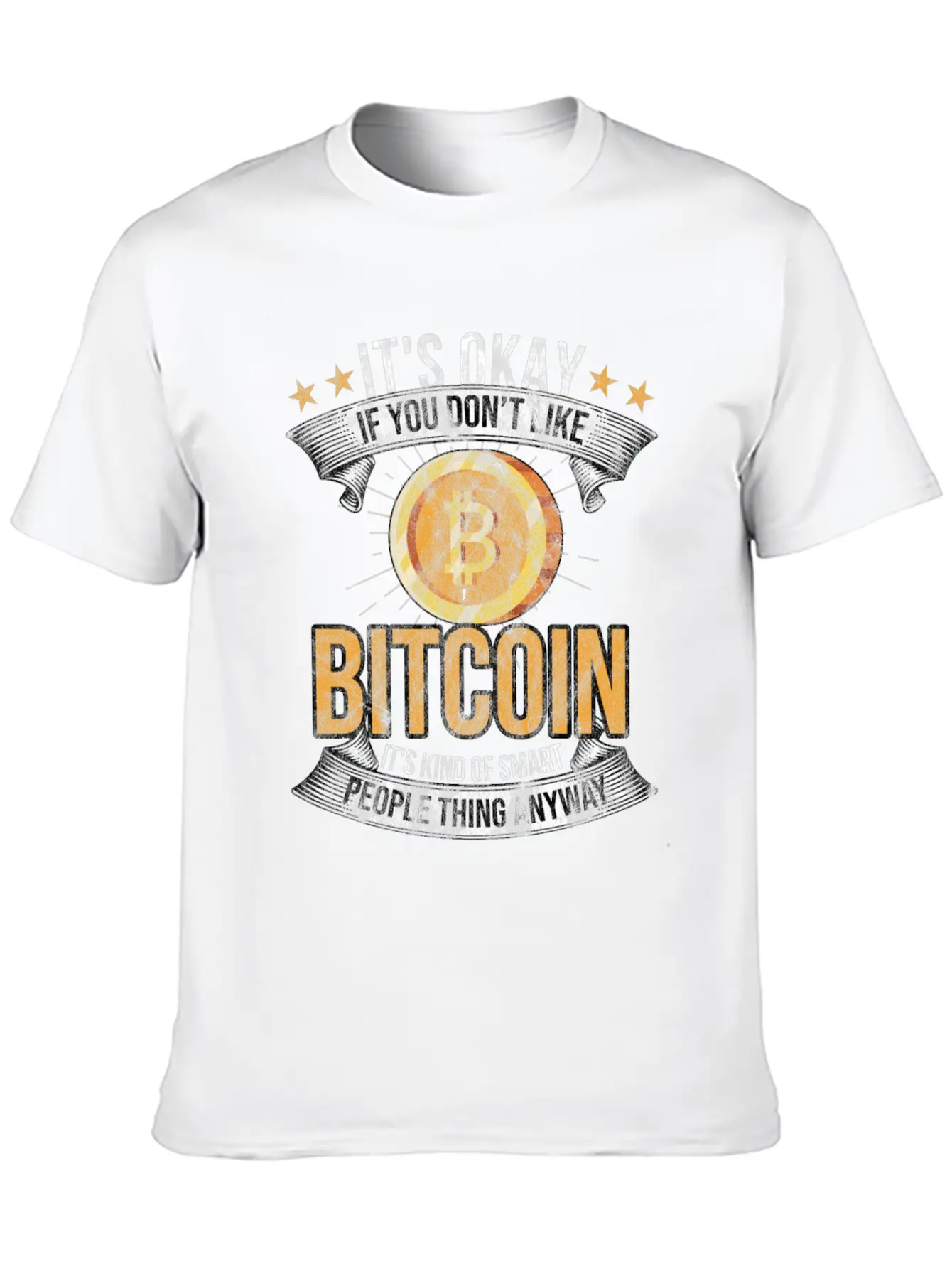 Bitcoin Exchange Blockchain Investment Currency Unisex Short Sleeve Soft Cotton T-Shirt – Casual Everyday Wear