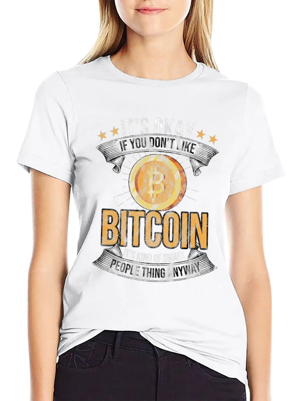 Bitcoin Exchange Blockchain Investment Currency Unisex Short Sleeve Soft Cotton T-Shirt – Casual Everyday Wear