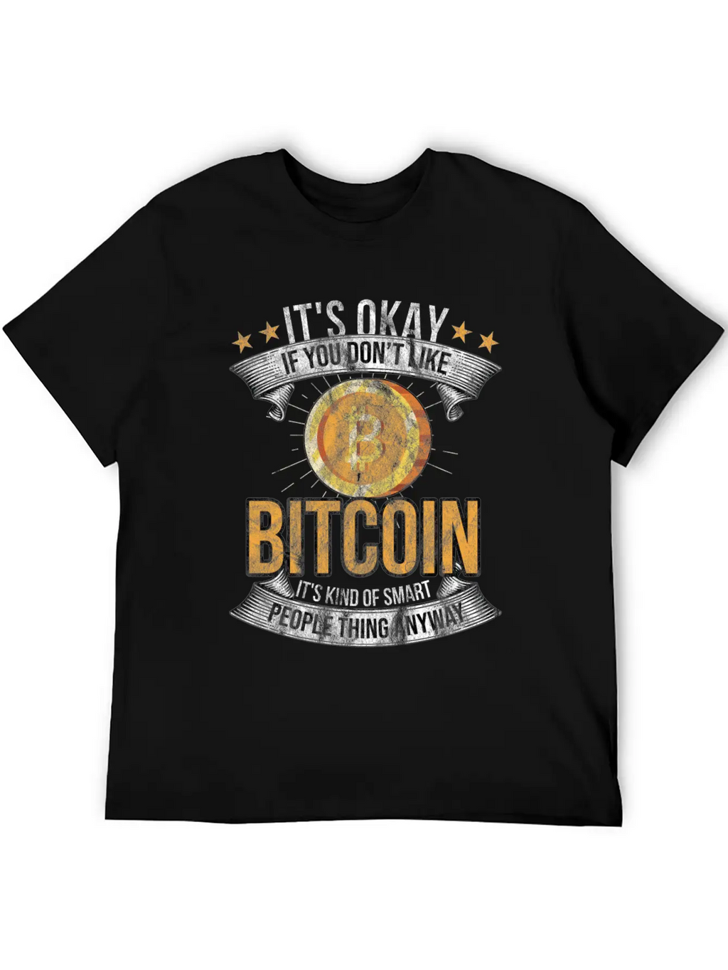 Bitcoin Exchange Blockchain Investment Currency Unisex Short Sleeve Soft Cotton T-Shirt – Casual Everyday Wear