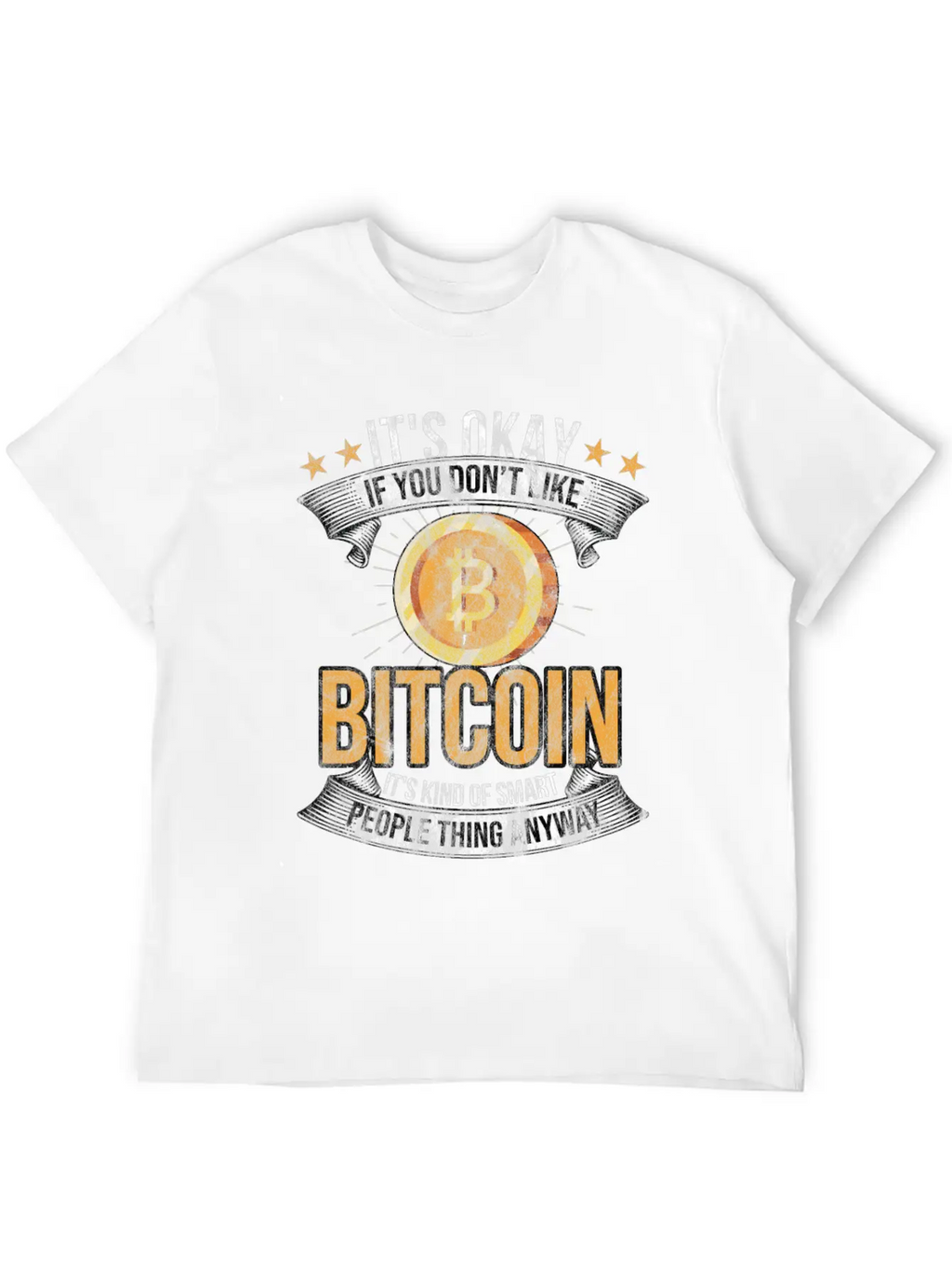 Bitcoin Exchange Blockchain Investment Currency Unisex Short Sleeve Soft Cotton T-Shirt – Casual Everyday Wear