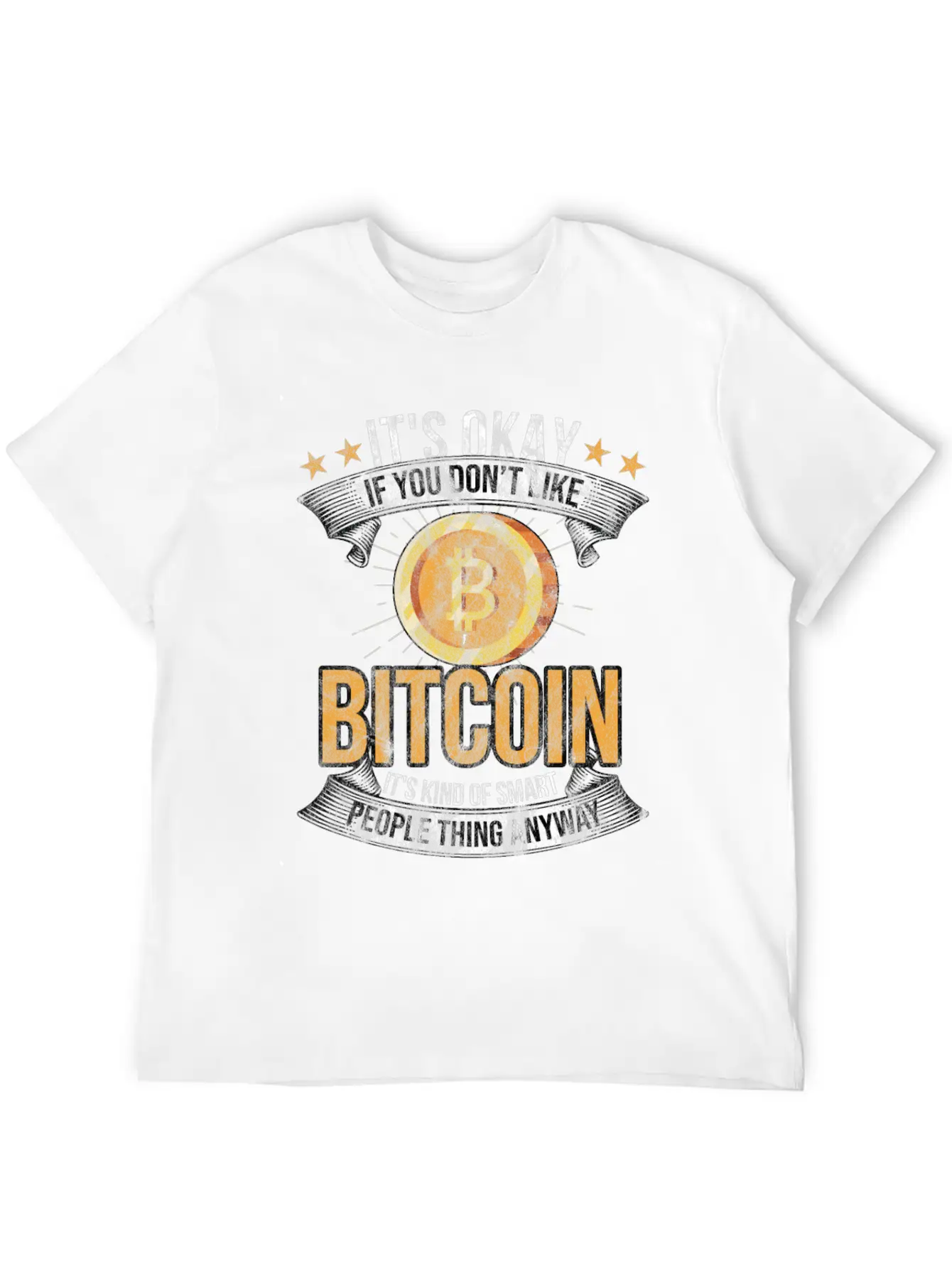 Bitcoin Exchange Blockchain Investment Currency Unisex Short Sleeve Soft Cotton T-Shirt – Casual Everyday Wear