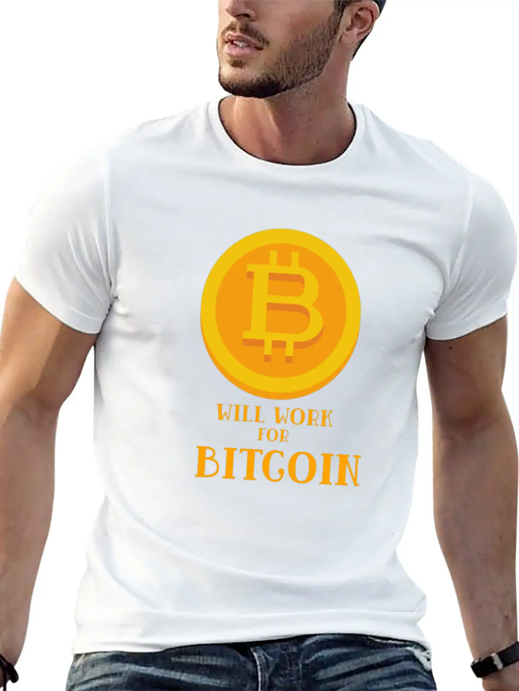 Bitcoin For People Who Like Bitcoin And Cryptocurr Unisex Casual T-Shirt – Clean Design For Daily Comfort
