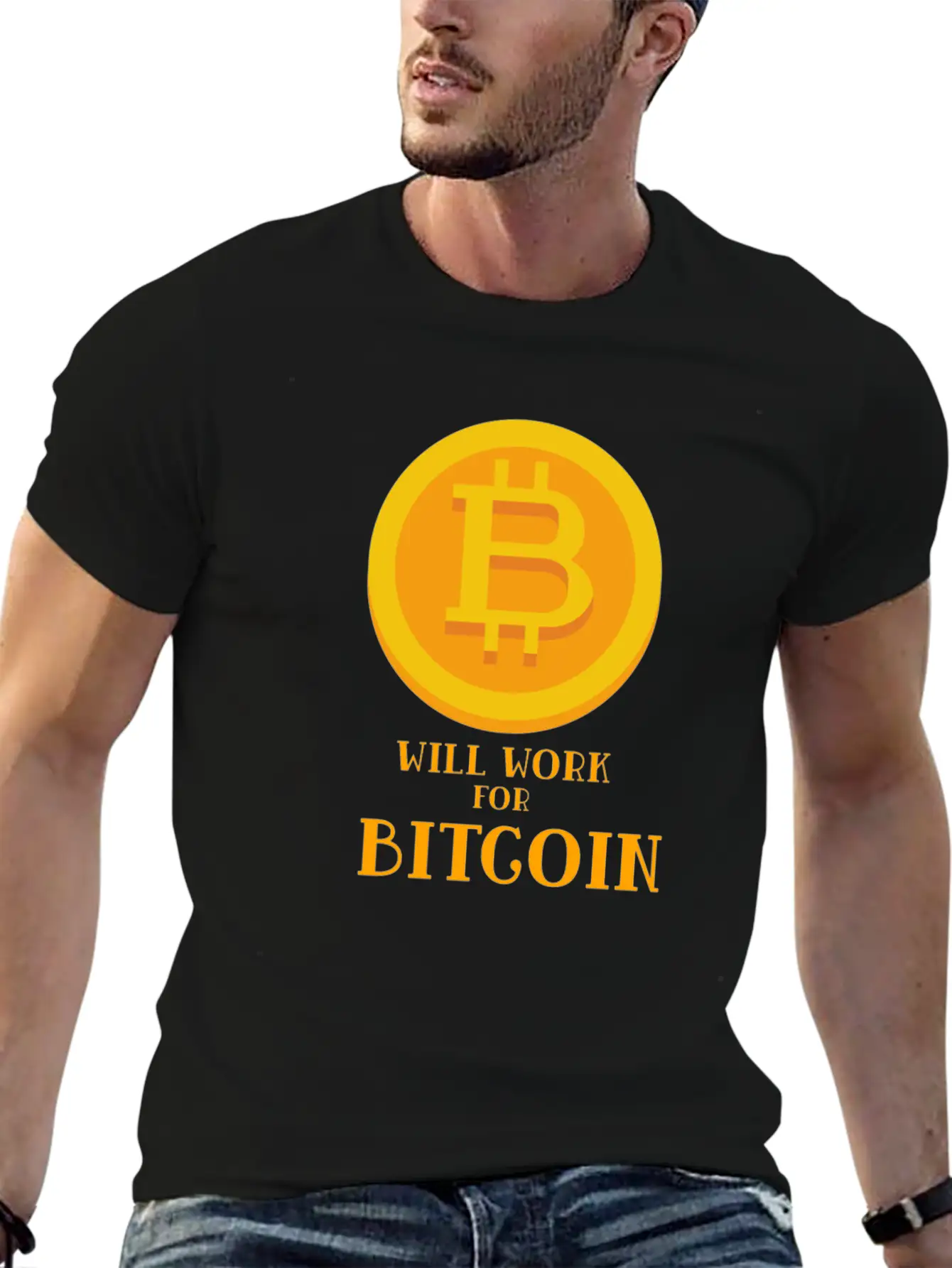 Bitcoin For People Who Like Bitcoin And Cryptocurr Unisex Casual T-Shirt – Clean Design For Daily Comfort