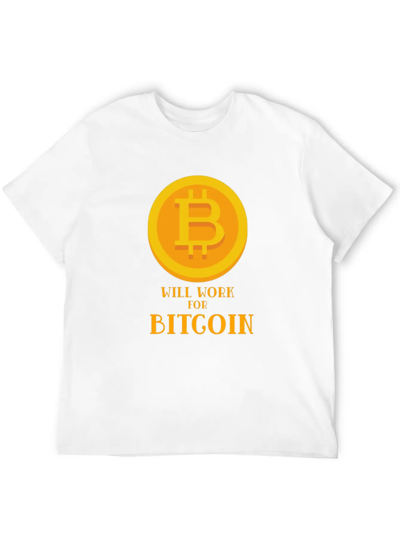 Bitcoin For People Who Like Bitcoin And Cryptocurr Unisex Casual T-Shirt – Clean Design For Daily Comfort