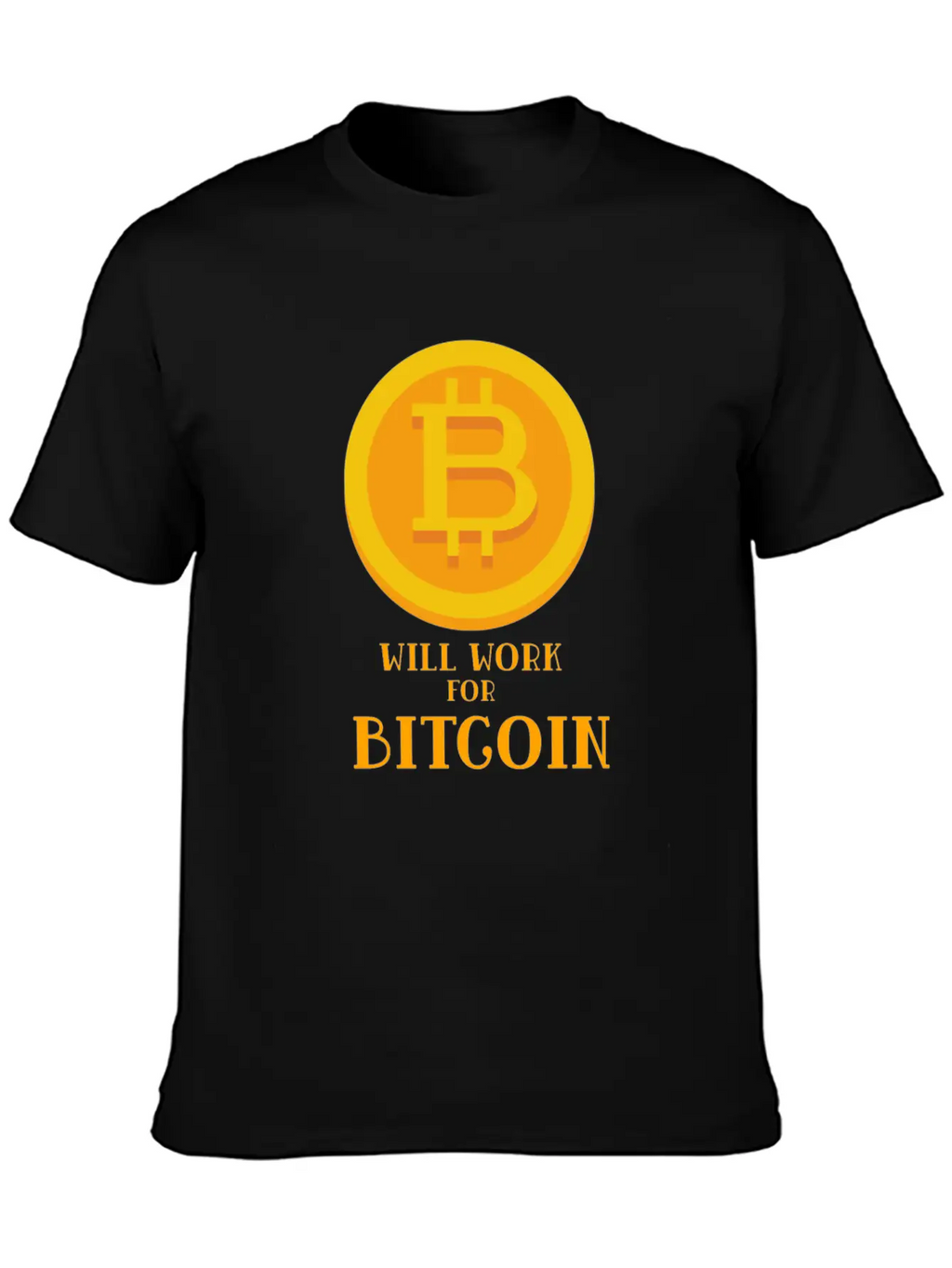 Bitcoin For People Who Like Bitcoin And Cryptocurr Unisex Casual T-Shirt – Clean Design For Daily Comfort