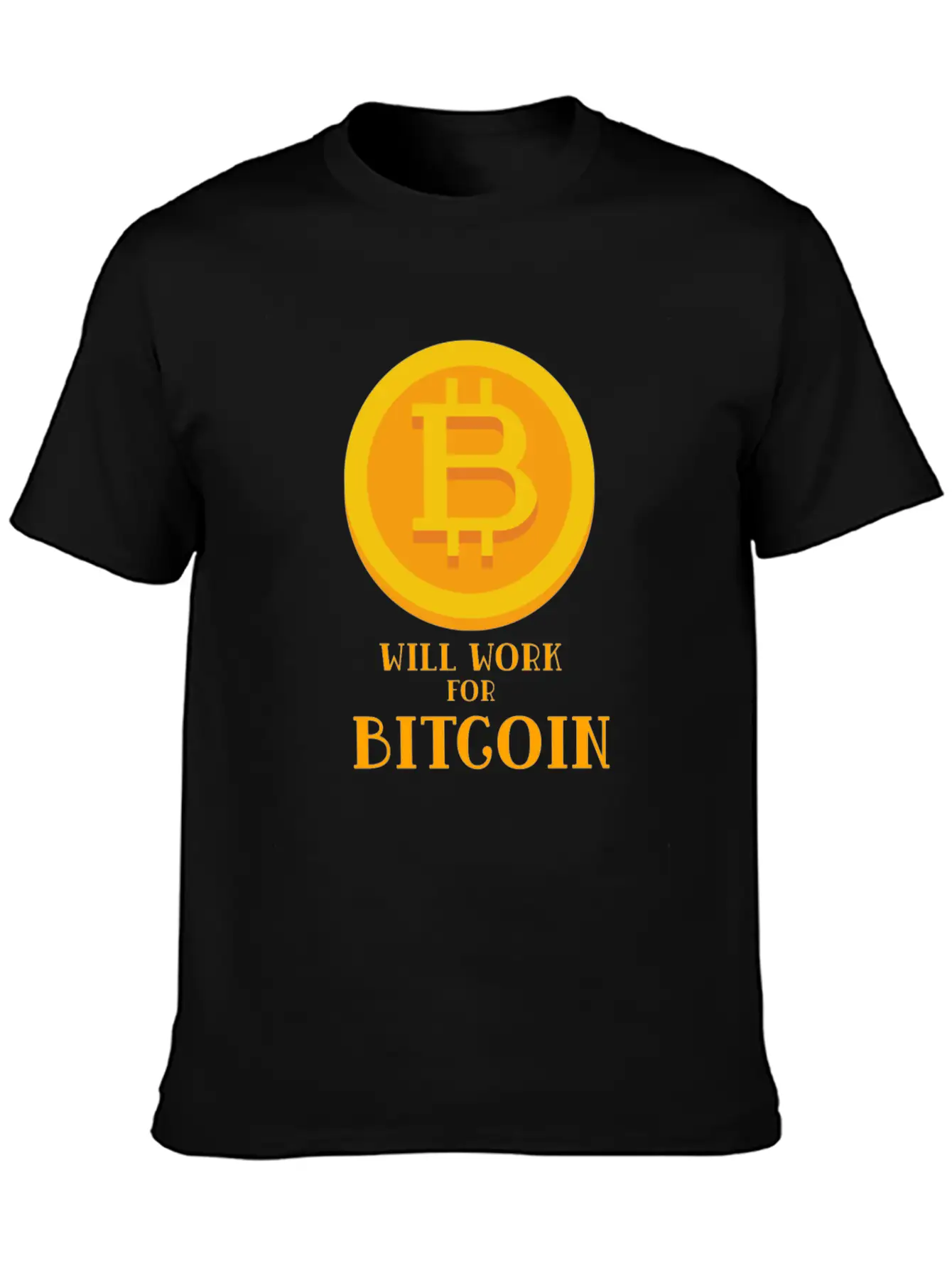Bitcoin For People Who Like Bitcoin And Cryptocurr Unisex Casual T-Shirt – Clean Design For Daily Comfort