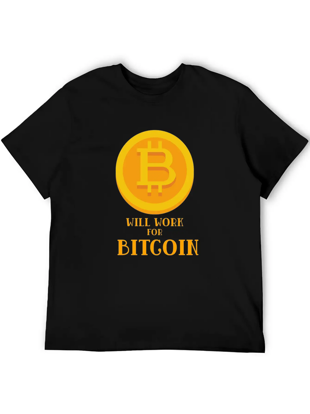 Bitcoin For People Who Like Bitcoin And Cryptocurr Unisex Casual T-Shirt – Clean Design For Daily Comfort