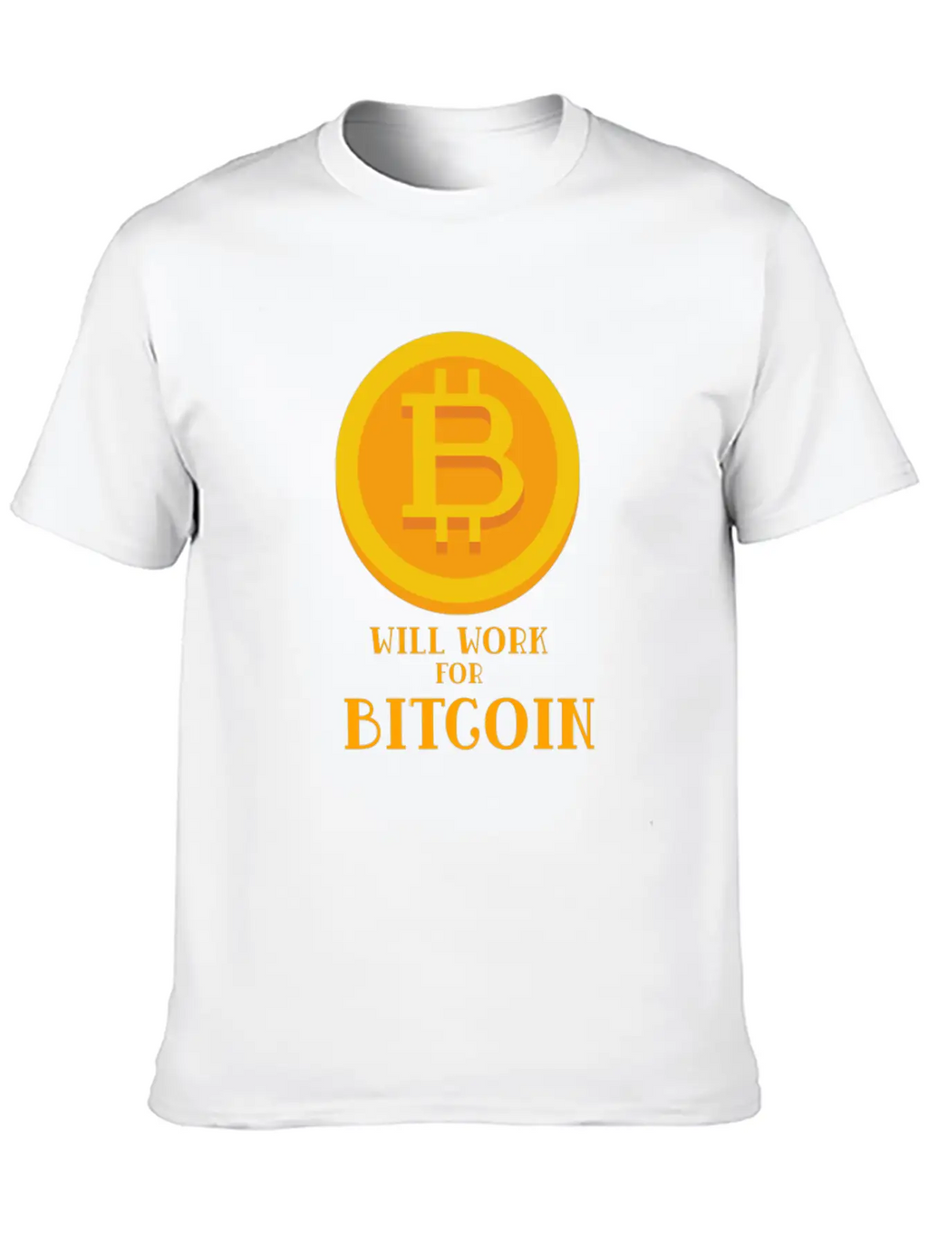 Bitcoin For People Who Like Bitcoin And Cryptocurr Unisex Casual T-Shirt – Clean Design For Daily Comfort