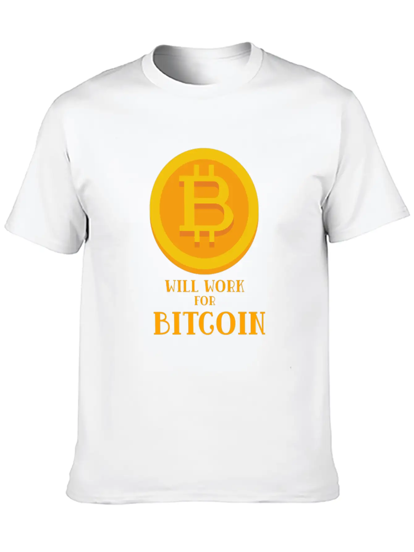 Bitcoin For People Who Like Bitcoin And Cryptocurr Unisex Casual T-Shirt – Clean Design For Daily Comfort