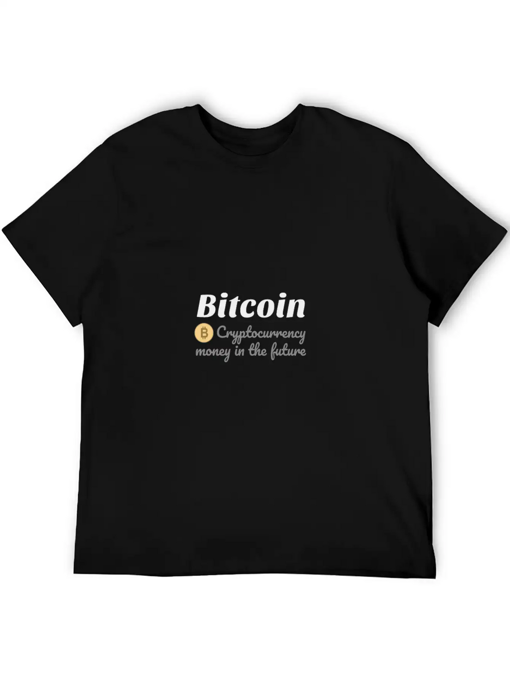 Bitcoin Investment Digital Money. Currency, Crypto Classic Fit Graphic Tee For Daily Comfort – Unisex Cotton Shirt