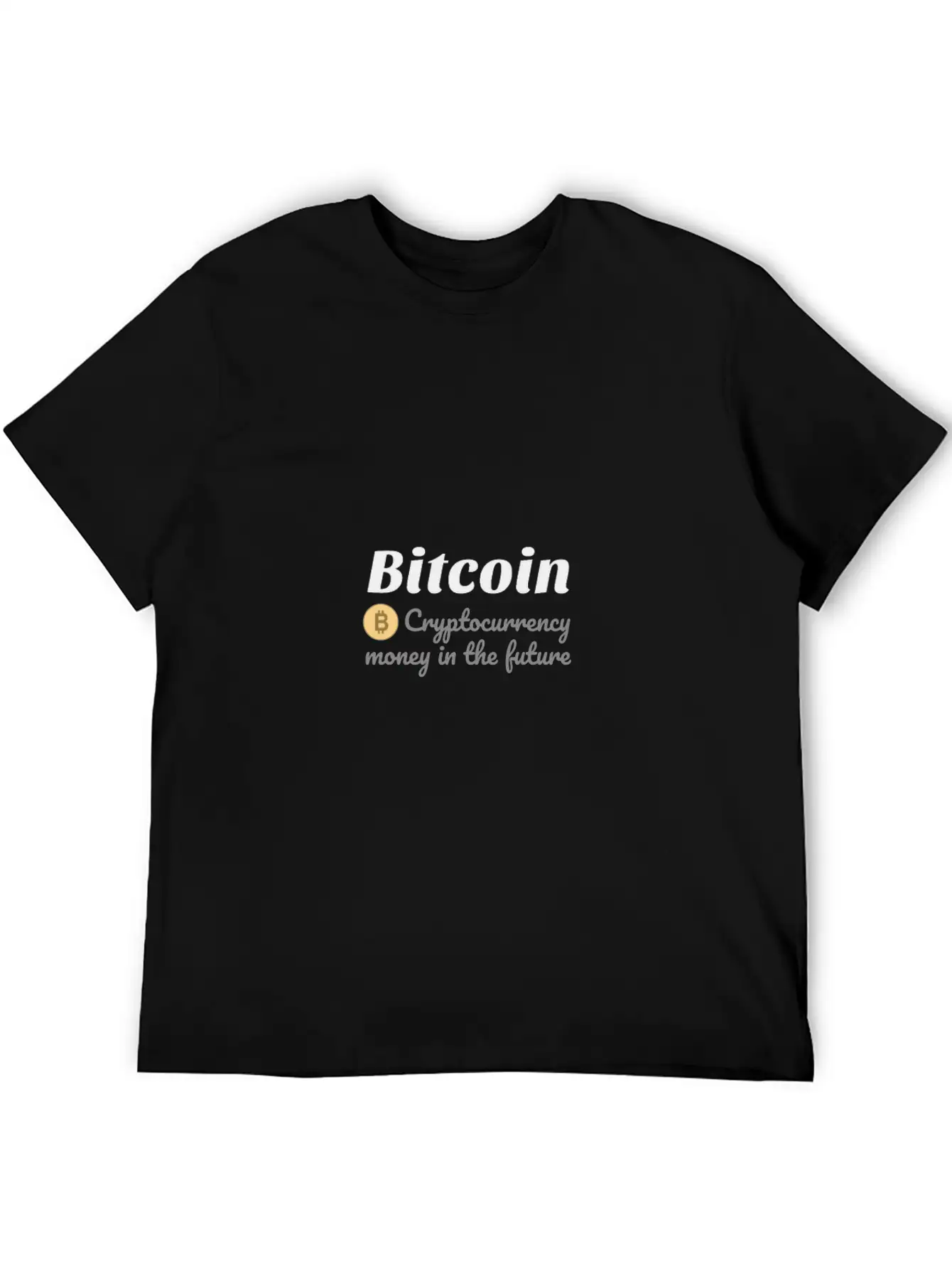 Bitcoin Investment Digital Money. Currency, Crypto Classic Fit Graphic Tee For Daily Comfort – Unisex Cotton Shirt