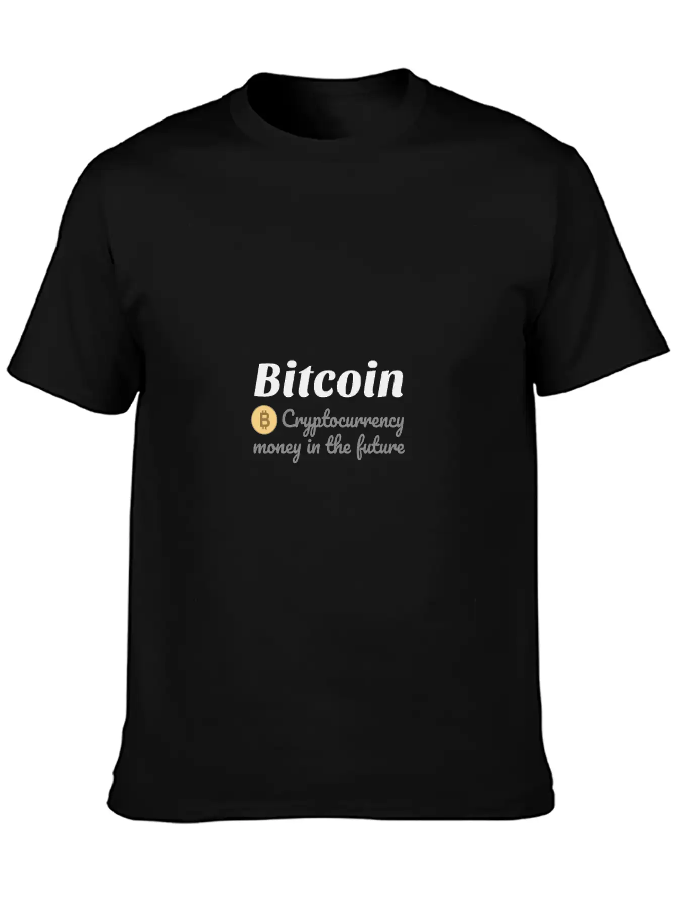 Bitcoin Investment Digital Money. Currency, Crypto Classic Fit Graphic Tee For Daily Comfort – Unisex Cotton Shirt