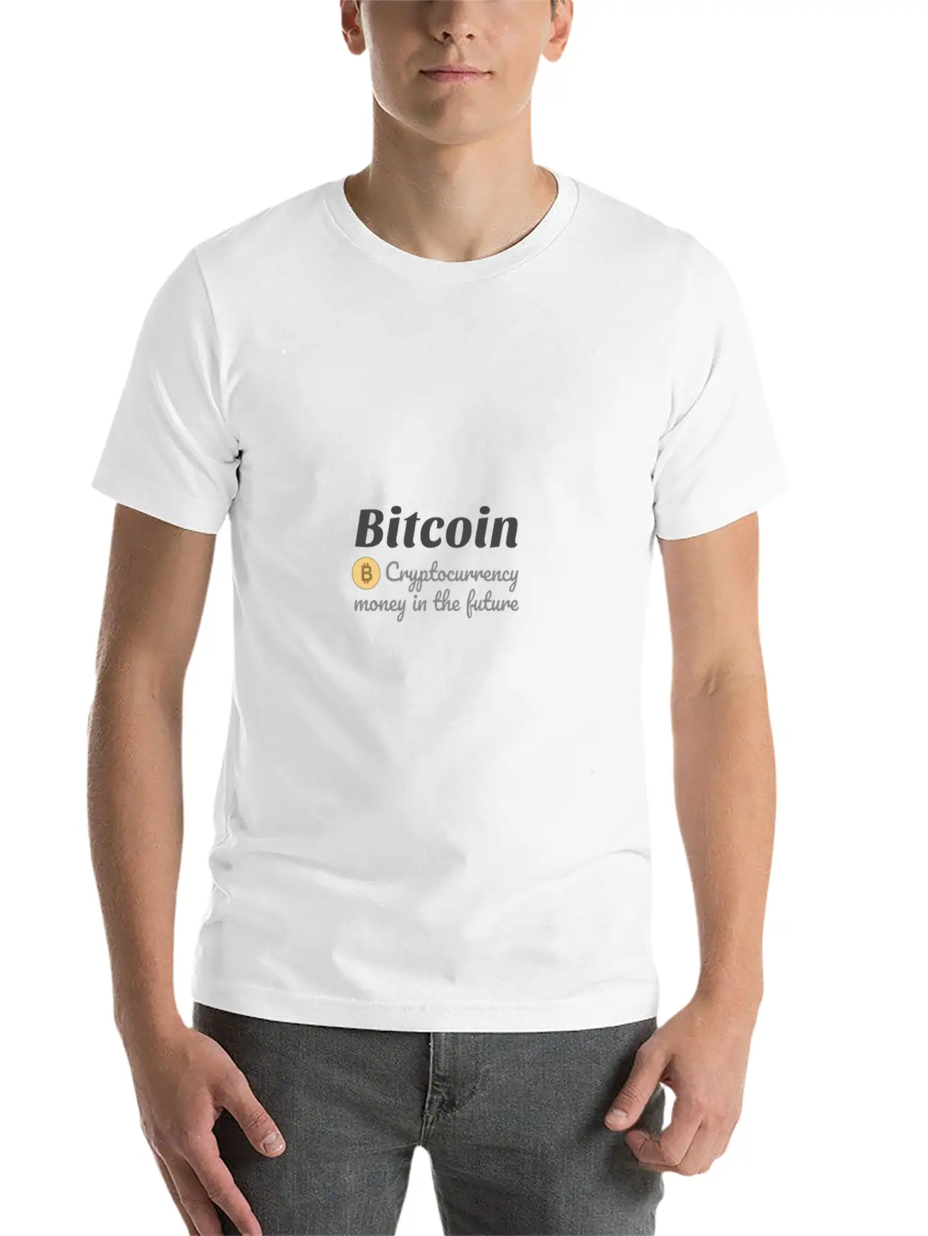 Bitcoin Investment Digital Money. Currency, Crypto Classic Fit Graphic Tee For Daily Comfort – Unisex Cotton Shirt