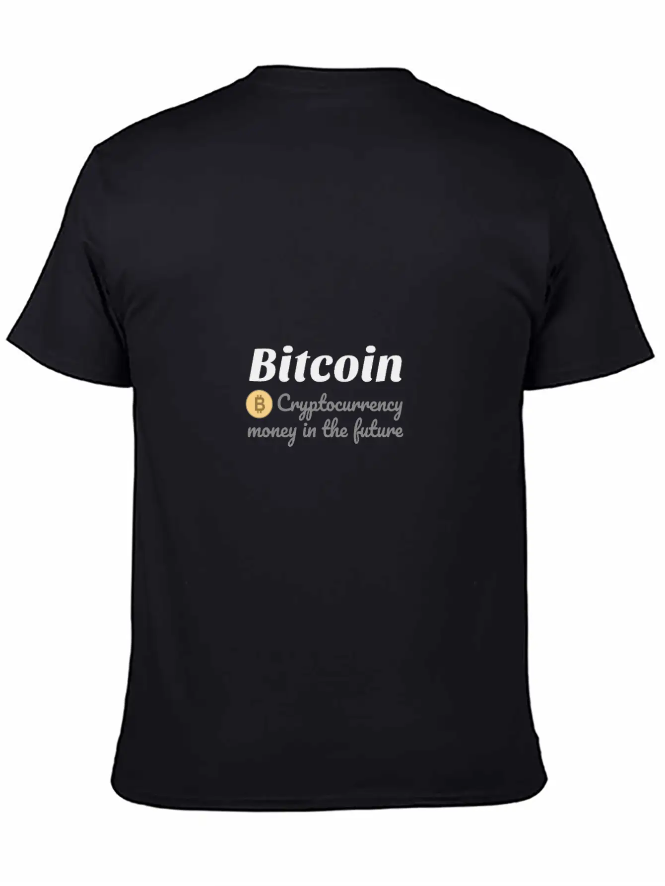 Bitcoin Investment Digital Money. Currency, Crypto Classic Fit Graphic Tee For Daily Comfort – Unisex Cotton Shirt