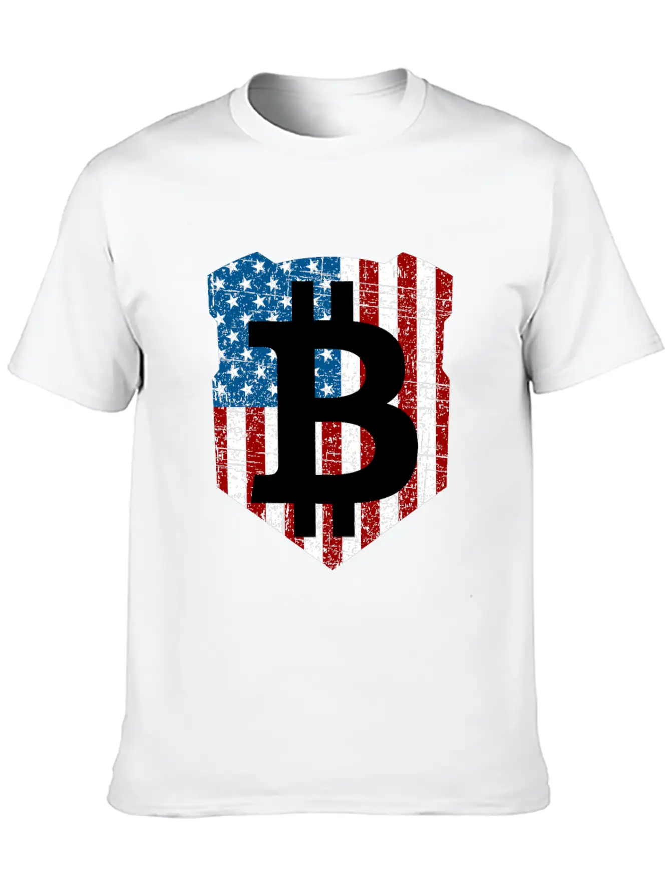 Bitcoin Investor Told You So USA Flag Unisex Casual T-Shirt – Clean Design For Daily Comfort