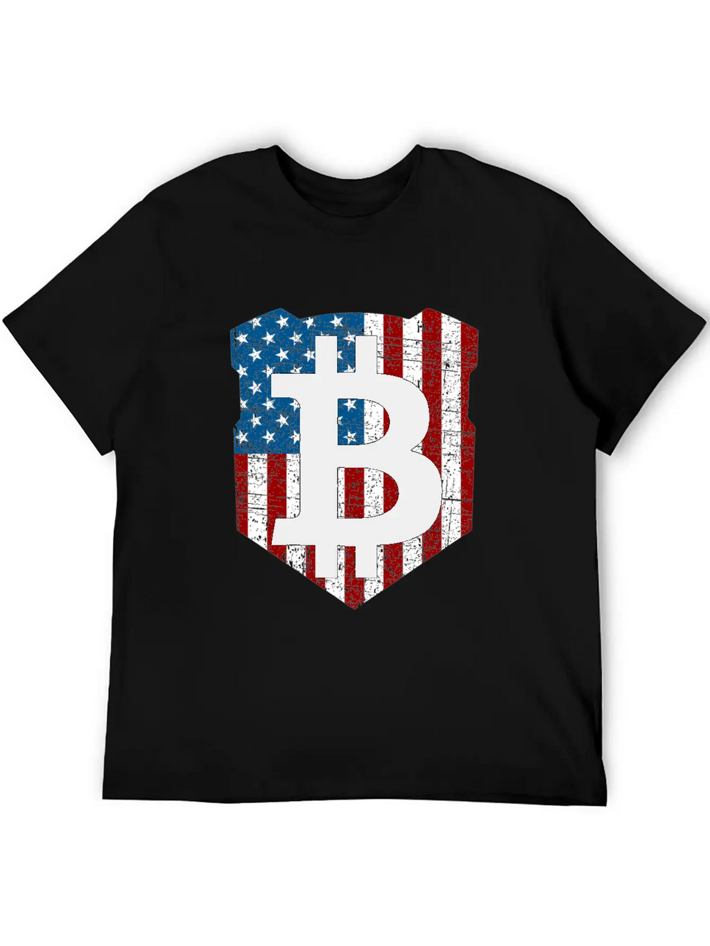 Bitcoin Investor Told You So USA Flag Unisex Casual T-Shirt – Clean Design For Daily Comfort
