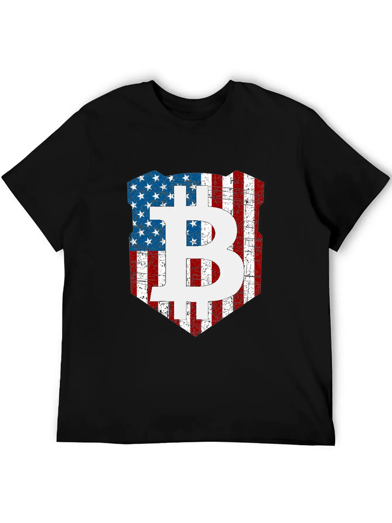 Bitcoin Investor Told You So USA Flag Unisex Casual T-Shirt – Clean Design For Daily Comfort