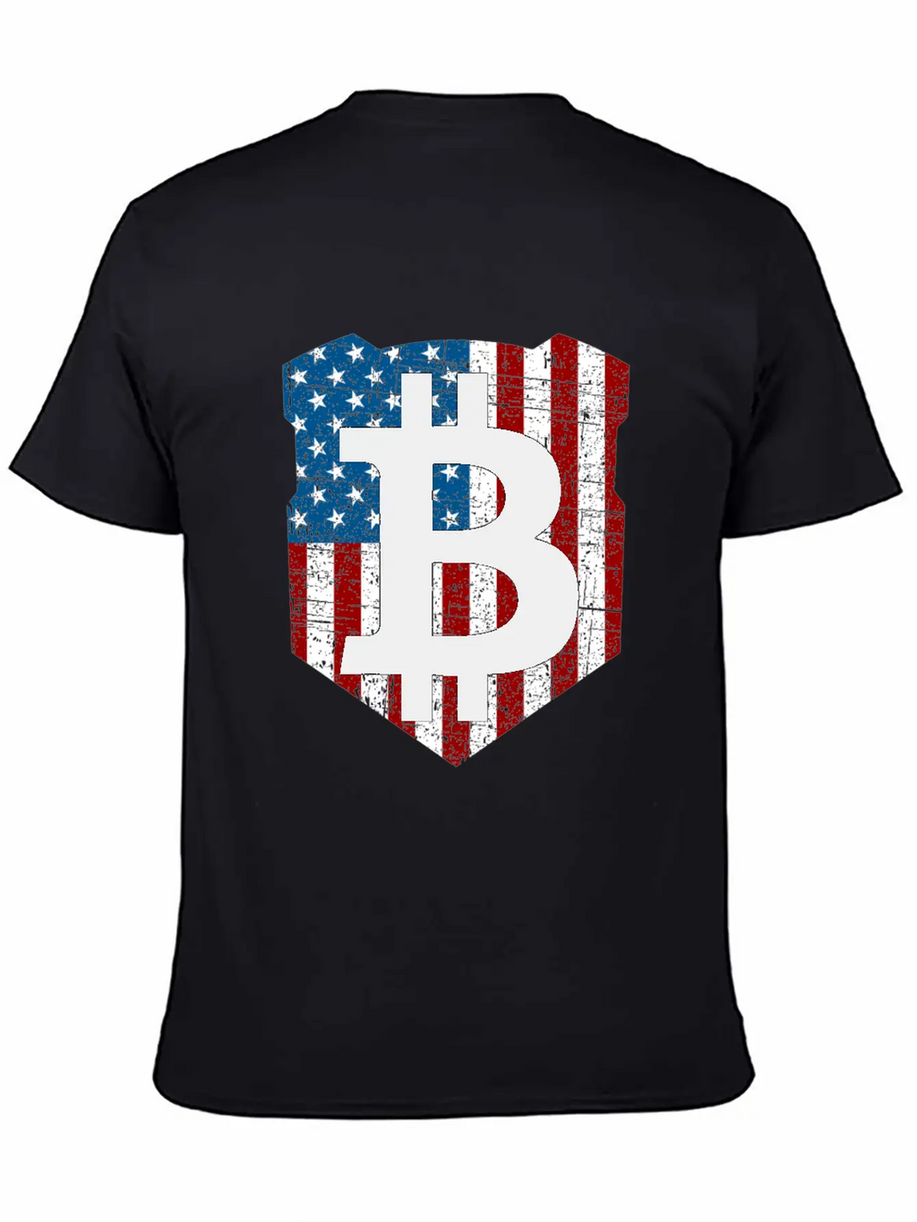 Bitcoin Investor Told You So USA Flag Unisex Casual T-Shirt – Clean Design For Daily Comfort