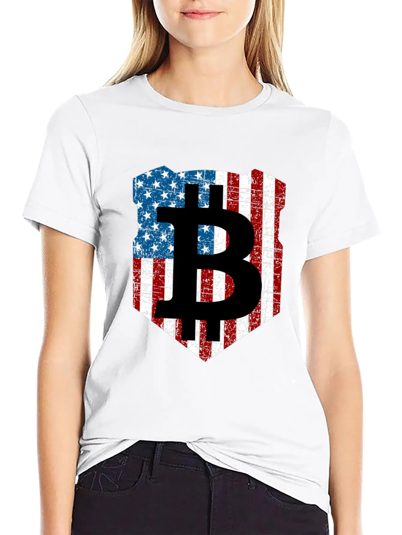 Bitcoin Investor Told You So USA Flag Unisex Casual T-Shirt – Clean Design For Daily Comfort