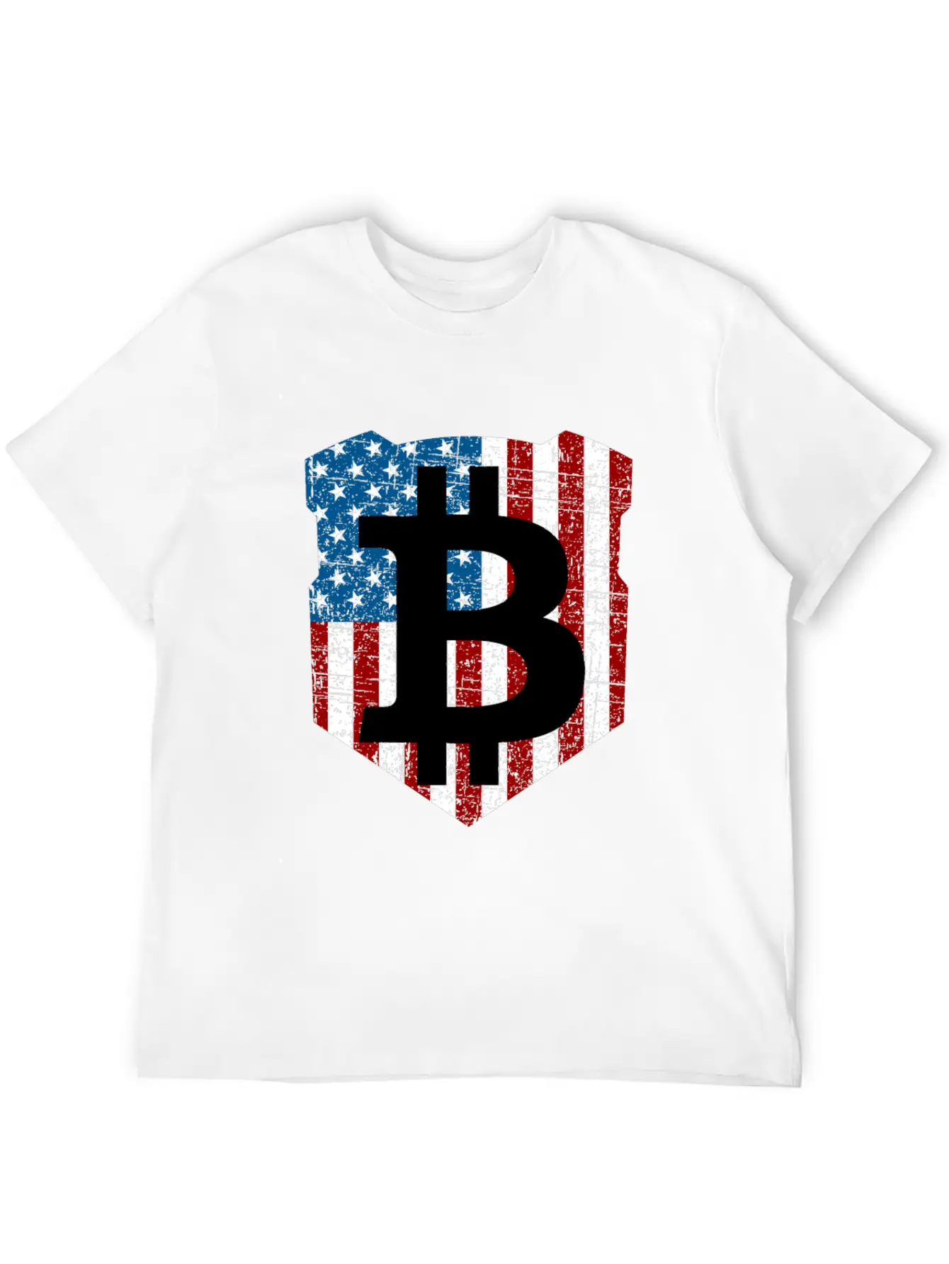 Bitcoin Investor Told You So USA Flag Unisex Casual T-Shirt – Clean Design For Daily Comfort