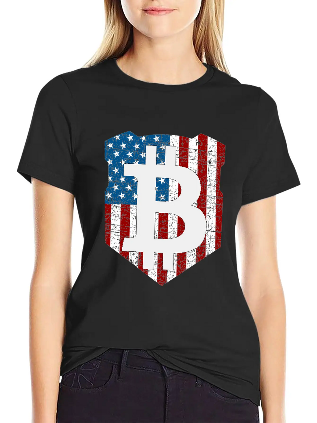 Bitcoin Investor Told You So USA Flag Unisex Casual T-Shirt – Clean Design For Daily Comfort