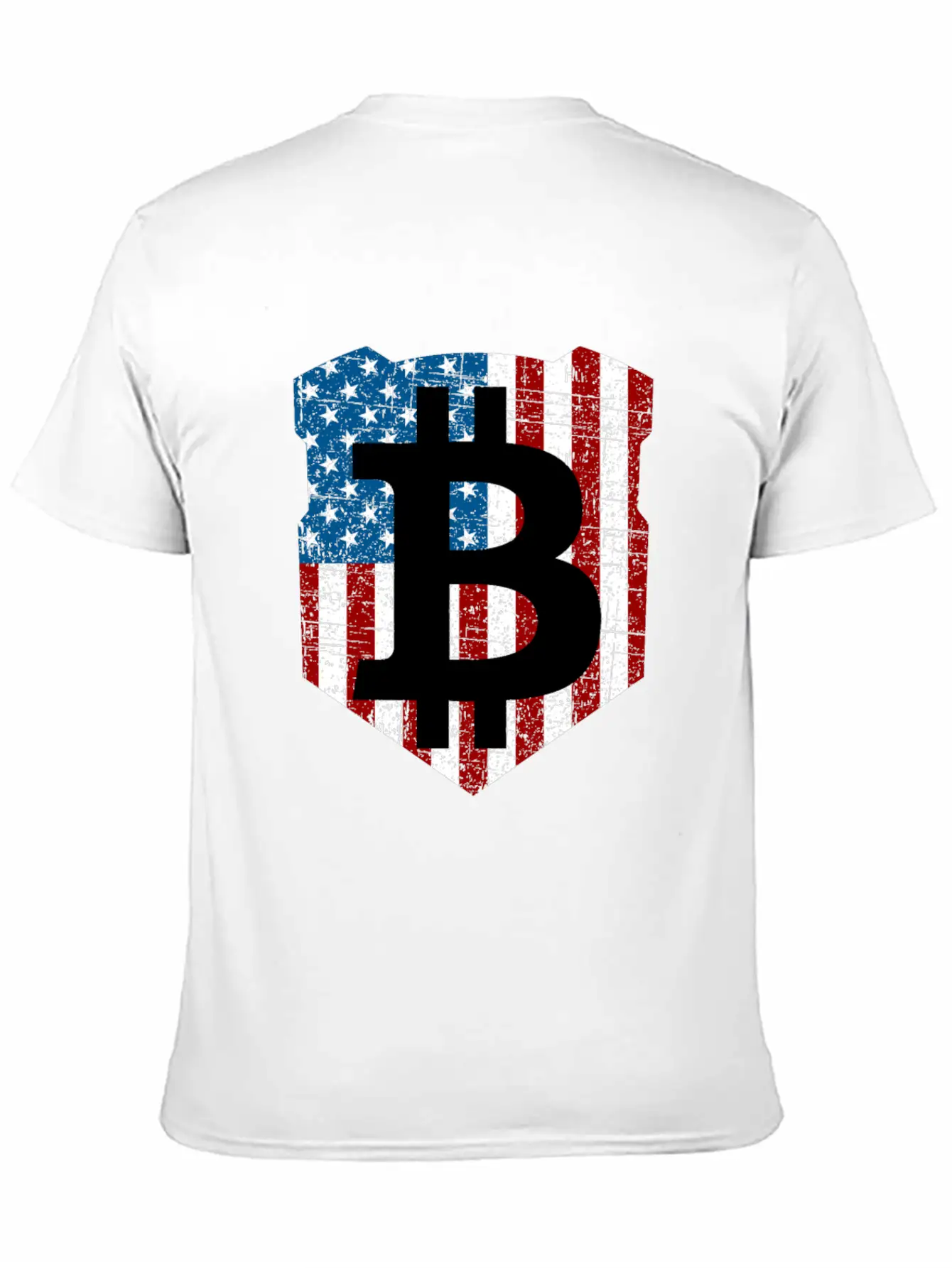 Bitcoin Investor Told You So USA Flag Unisex Casual T-Shirt – Clean Design For Daily Comfort