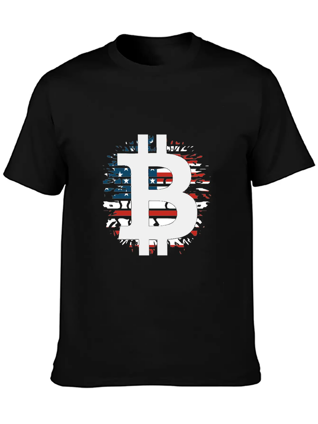 Bitcoin Investor Told You So USA Flag Unisex Short Sleeve Soft Cotton T-Shirt – Casual Everyday Wear
