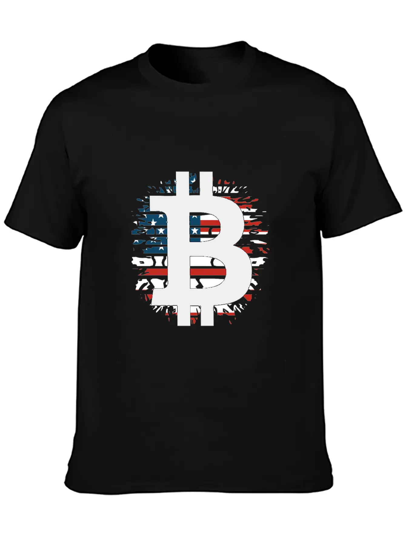 Bitcoin Investor Told You So USA Flag Unisex Short Sleeve Soft Cotton T-Shirt – Casual Everyday Wear