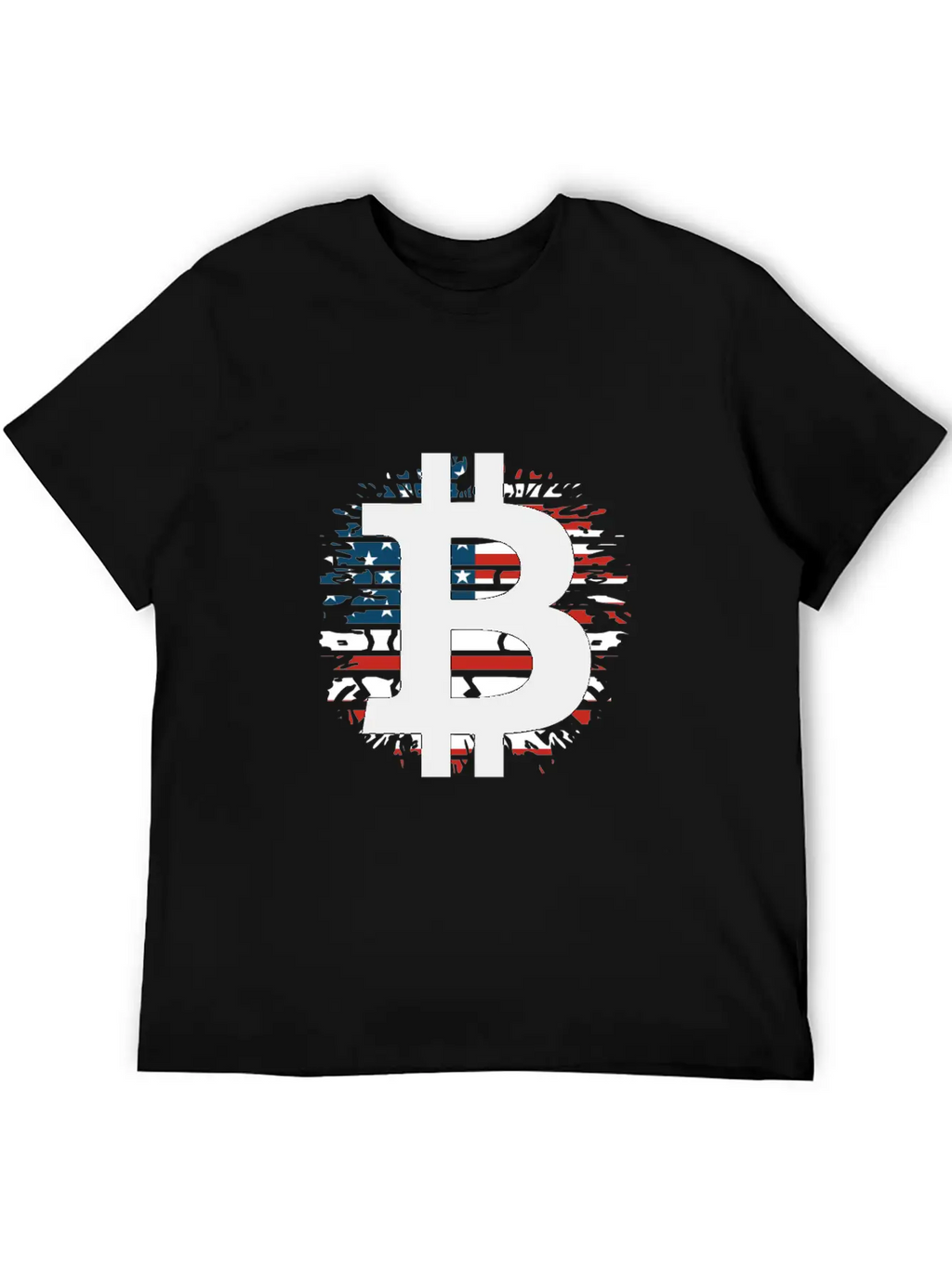 Bitcoin Investor Told You So USA Flag Unisex Short Sleeve Soft Cotton T-Shirt – Casual Everyday Wear