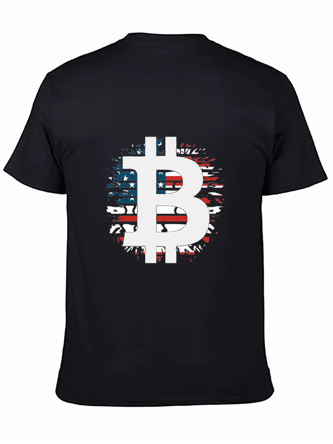 Bitcoin Investor Told You So USA Flag Unisex Short Sleeve Soft Cotton T-Shirt – Casual Everyday Wear