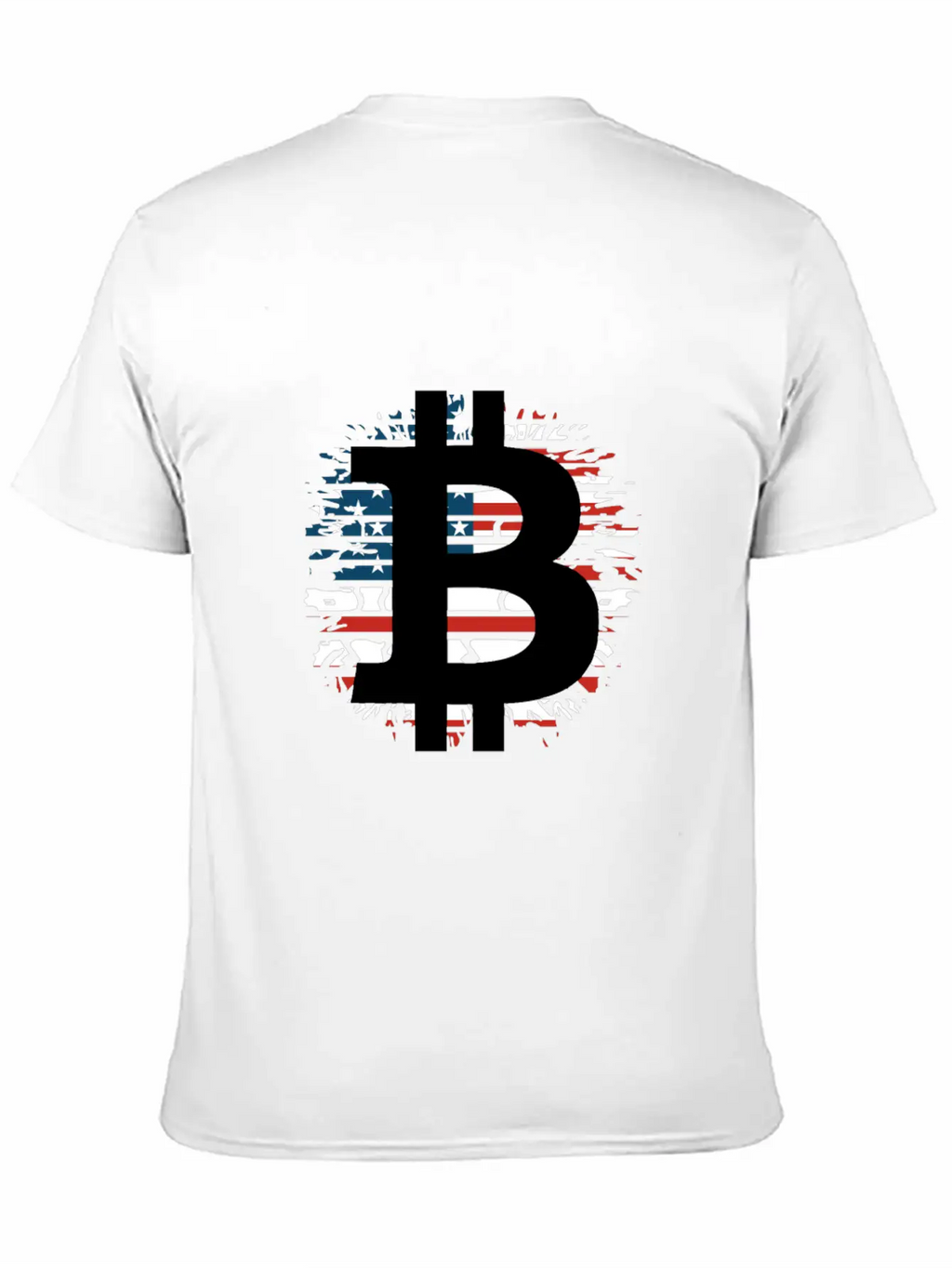 Bitcoin Investor Told You So USA Flag Unisex Short Sleeve Soft Cotton T-Shirt – Casual Everyday Wear