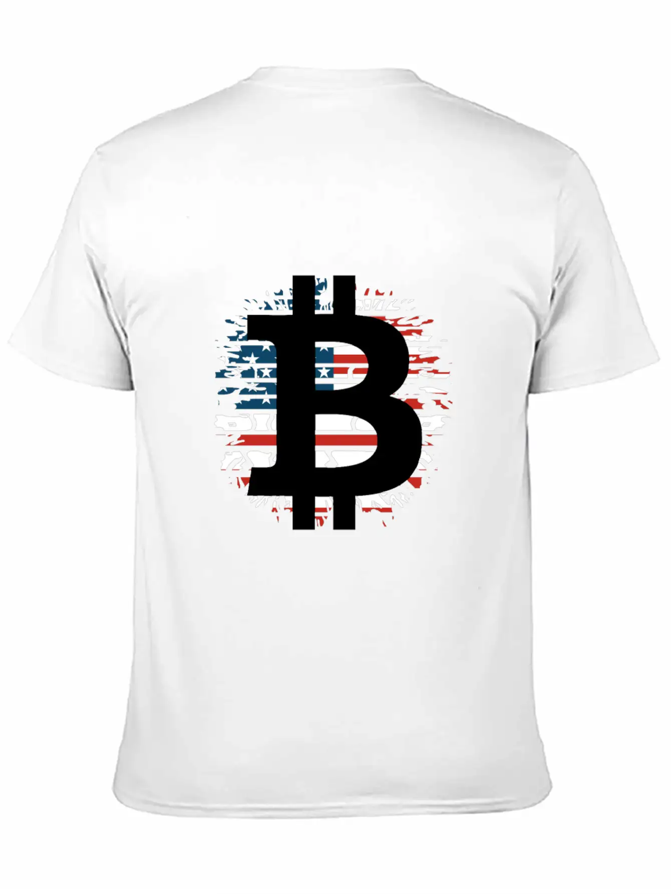Bitcoin Investor Told You So USA Flag Unisex Short Sleeve Soft Cotton T-Shirt – Casual Everyday Wear