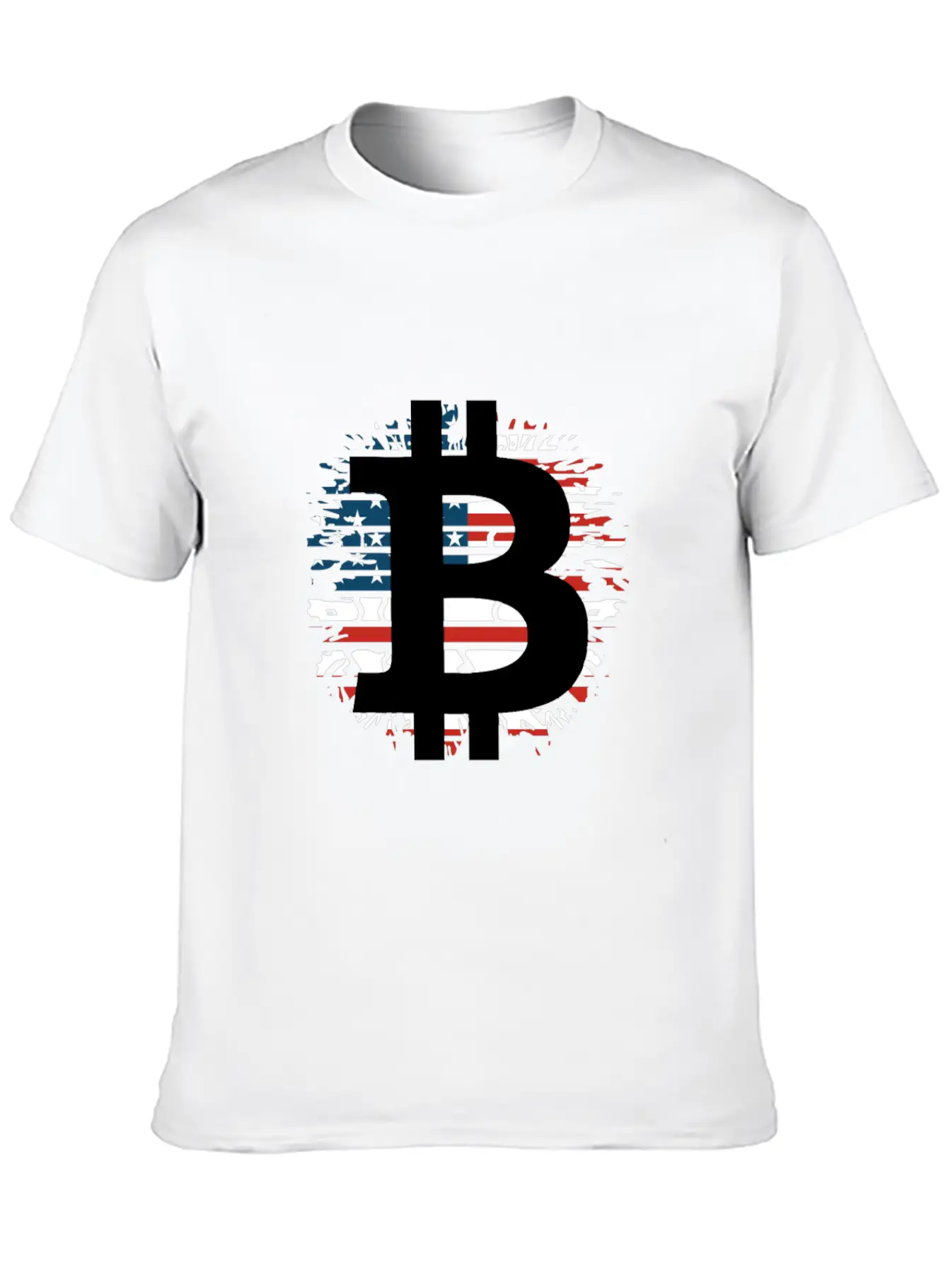 Bitcoin Investor Told You So USA Flag Unisex Short Sleeve Soft Cotton T-Shirt – Casual Everyday Wear