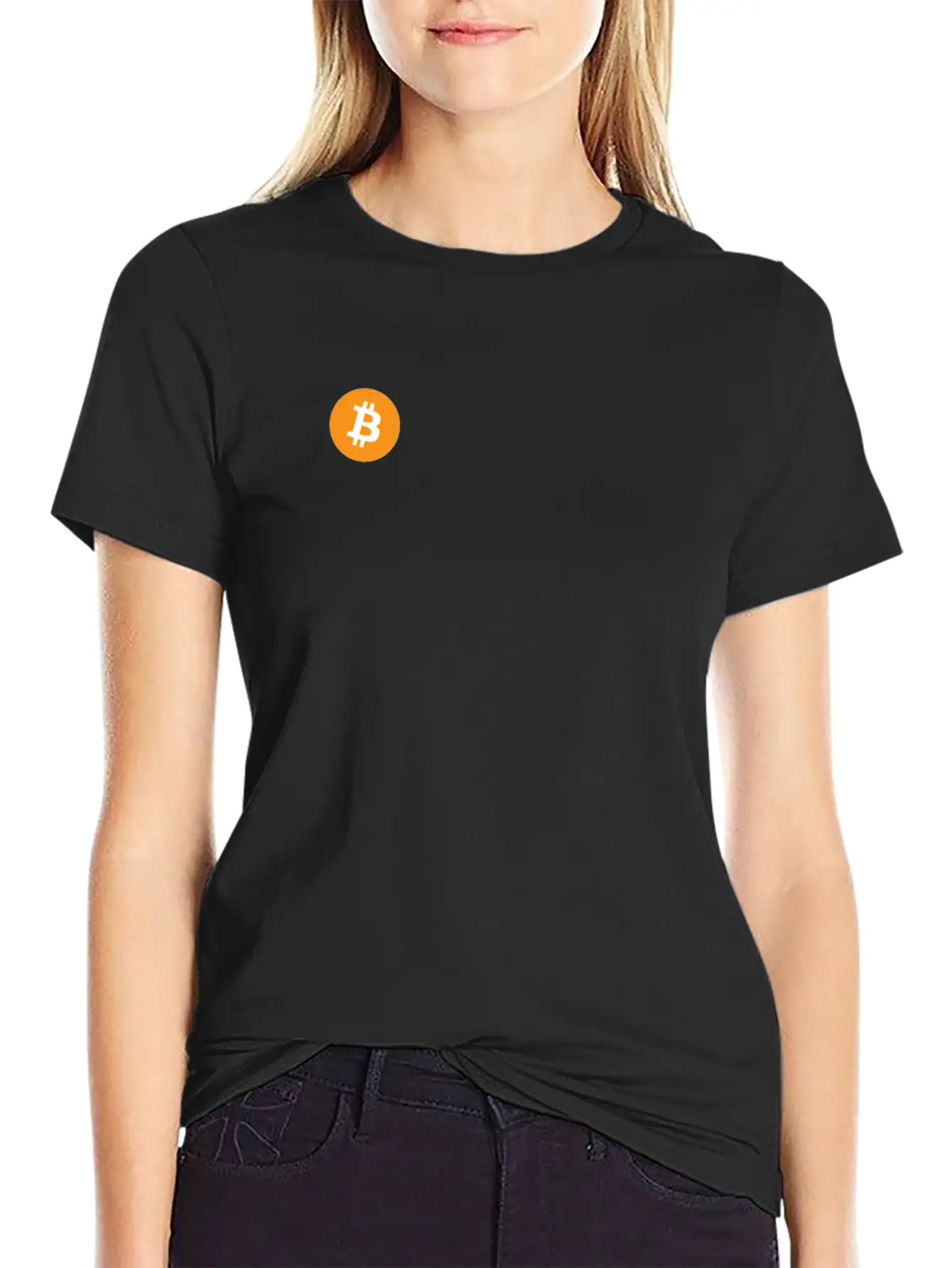 ★ Bitcoin Logo ★ Bitcoin-Millionaire | Crypto Unisex Short Sleeve Soft Cotton T-Shirt – Casual Everyday Wear