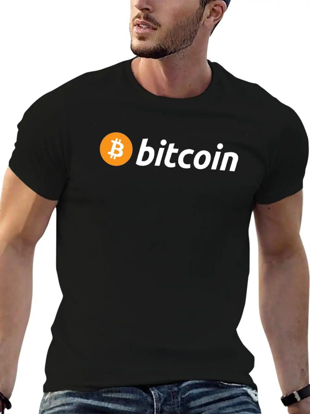 Bitcoin Logo BTC Cryptocurrency Crypto Trading Inv Classic Fit Graphic Tee For Daily Comfort – Unisex Cotton Shirt