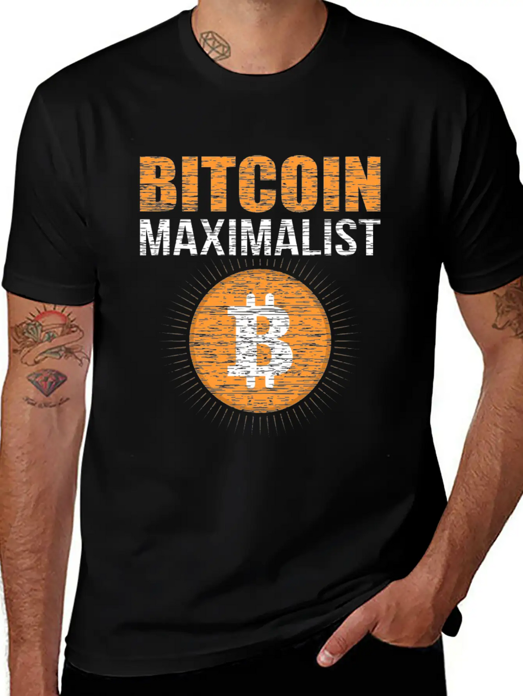 Bitcoin Maximalist BTC Stylish Everyday T-Shirt – Unisex Basic Cotton Tee