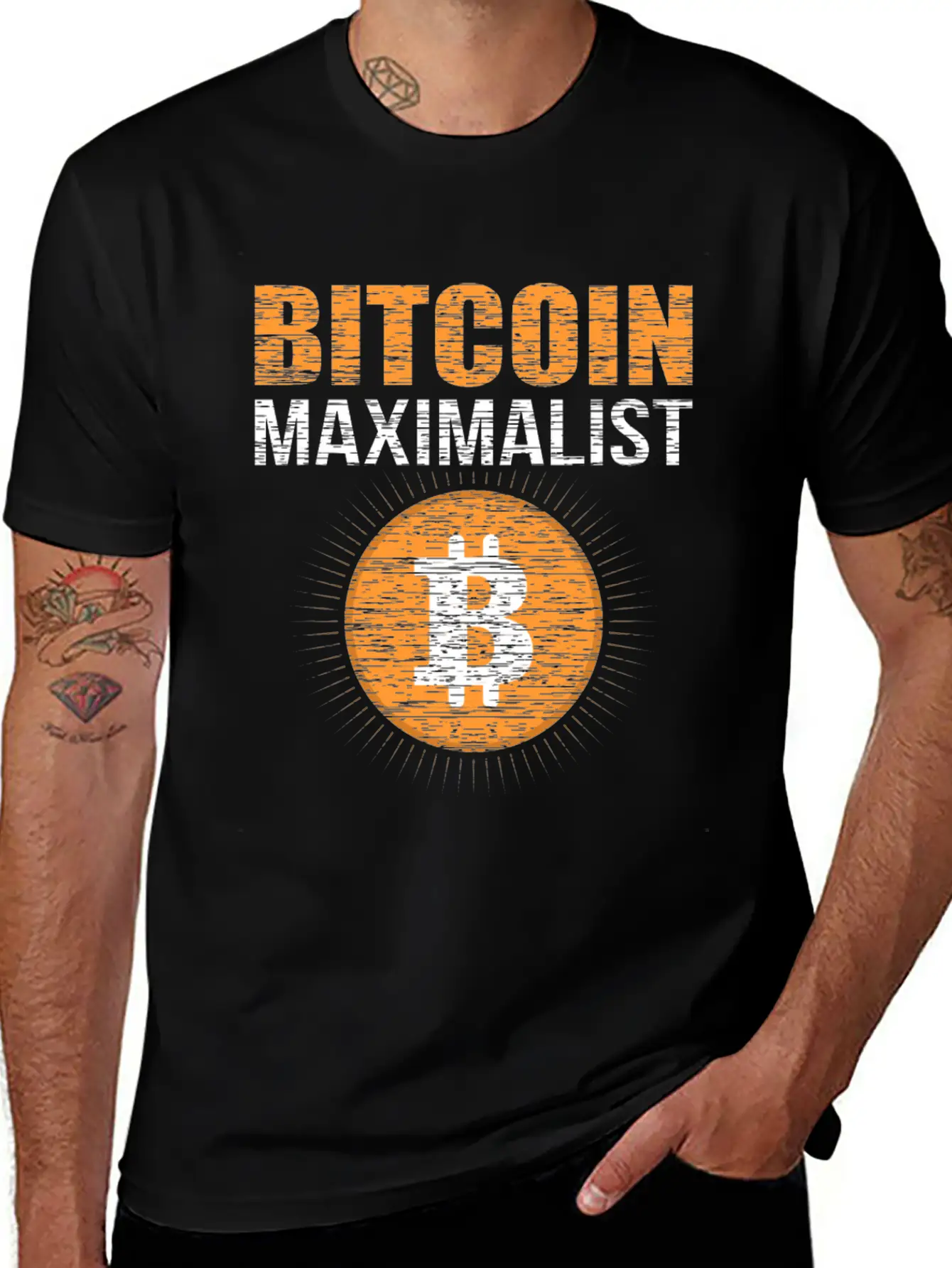 Bitcoin Maximalist BTC Stylish Everyday T-Shirt – Unisex Basic Cotton Tee