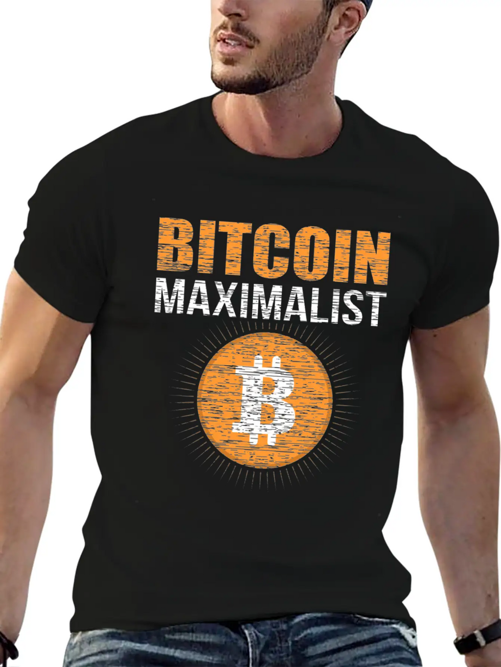 Bitcoin Maximalist BTC Stylish Everyday T-Shirt – Unisex Basic Cotton Tee