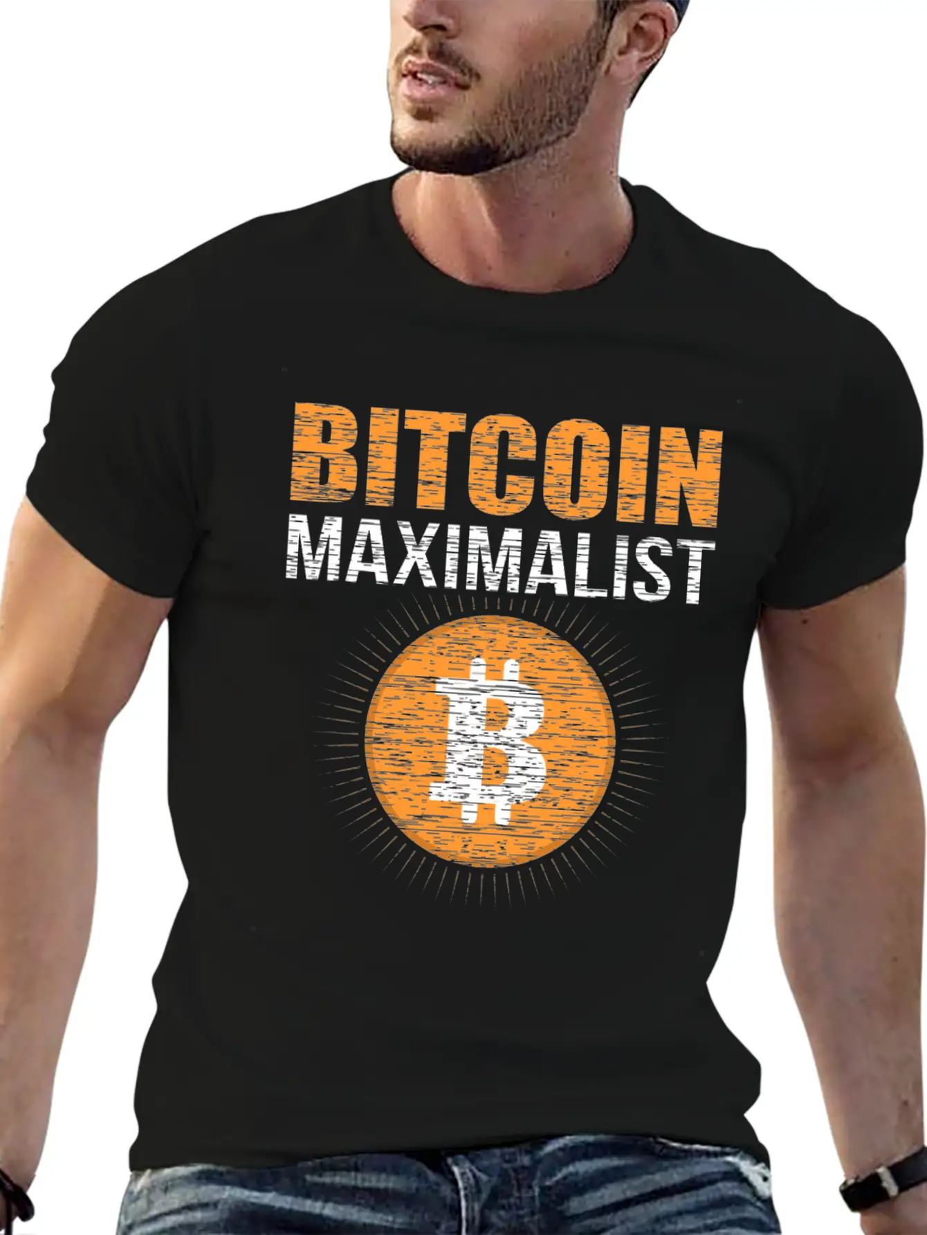 Bitcoin Maximalist BTC Stylish Everyday T-Shirt – Unisex Basic Cotton Tee