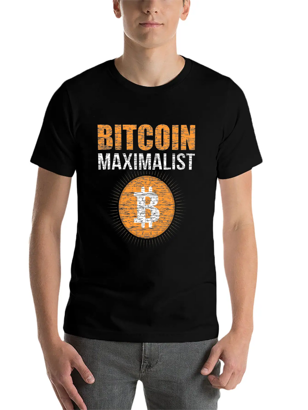 Bitcoin Maximalist BTC Stylish Everyday T-Shirt – Unisex Basic Cotton Tee