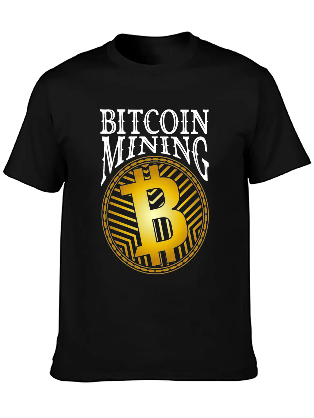 Bitcoin Mining Gift Essential Cotton Tee For Daily Outfits – Unisex Style