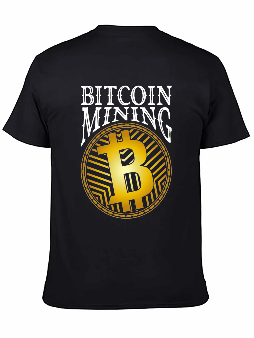 Bitcoin Mining Gift Essential Cotton Tee For Daily Outfits – Unisex Style