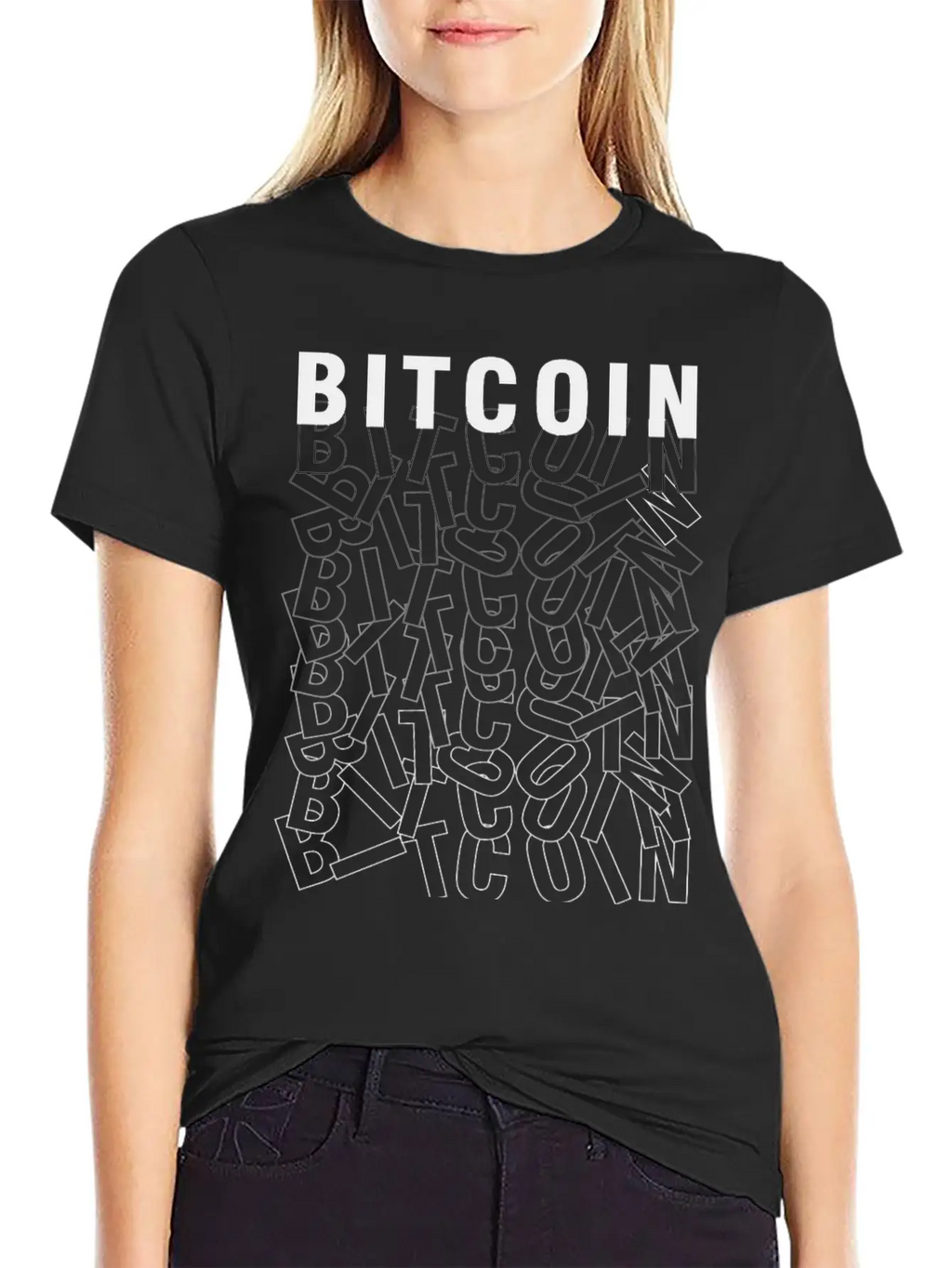 Bitcoin Stylish Everyday T-Shirt – Unisex Basic Cotton Tee