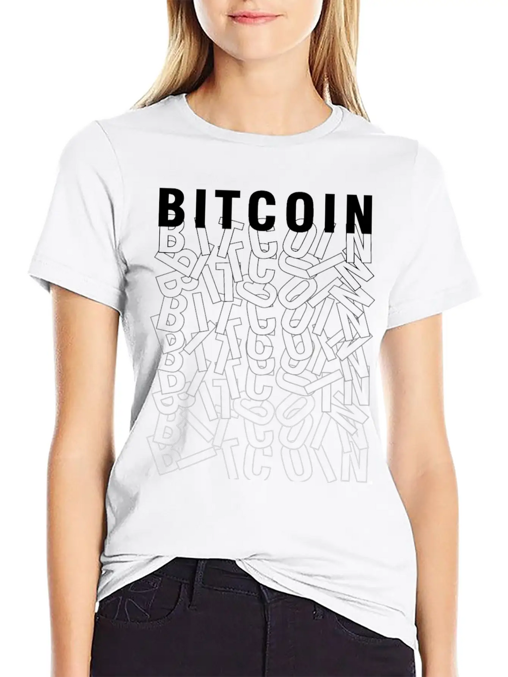 Bitcoin Stylish Everyday T-Shirt – Unisex Basic Cotton Tee