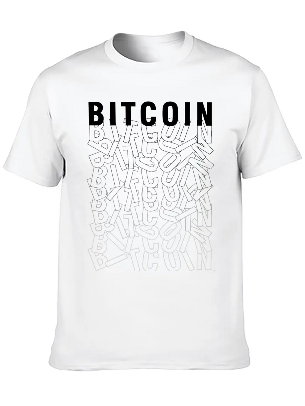 Bitcoin Stylish Everyday T-Shirt – Unisex Basic Cotton Tee