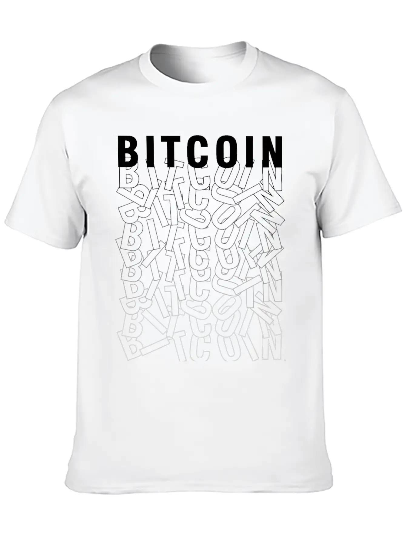 Bitcoin Stylish Everyday T-Shirt – Unisex Basic Cotton Tee