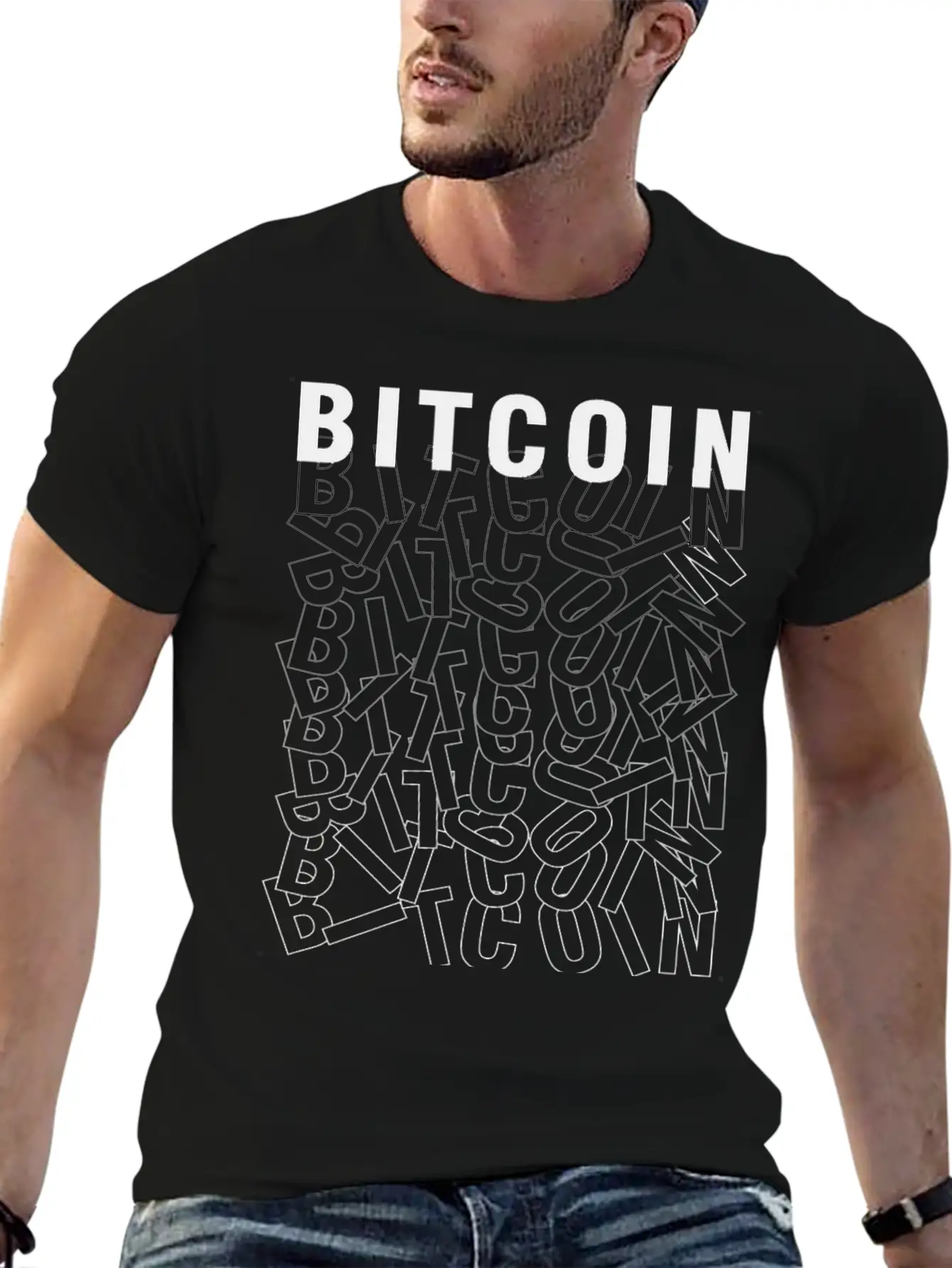 Bitcoin Stylish Everyday T-Shirt – Unisex Basic Cotton Tee