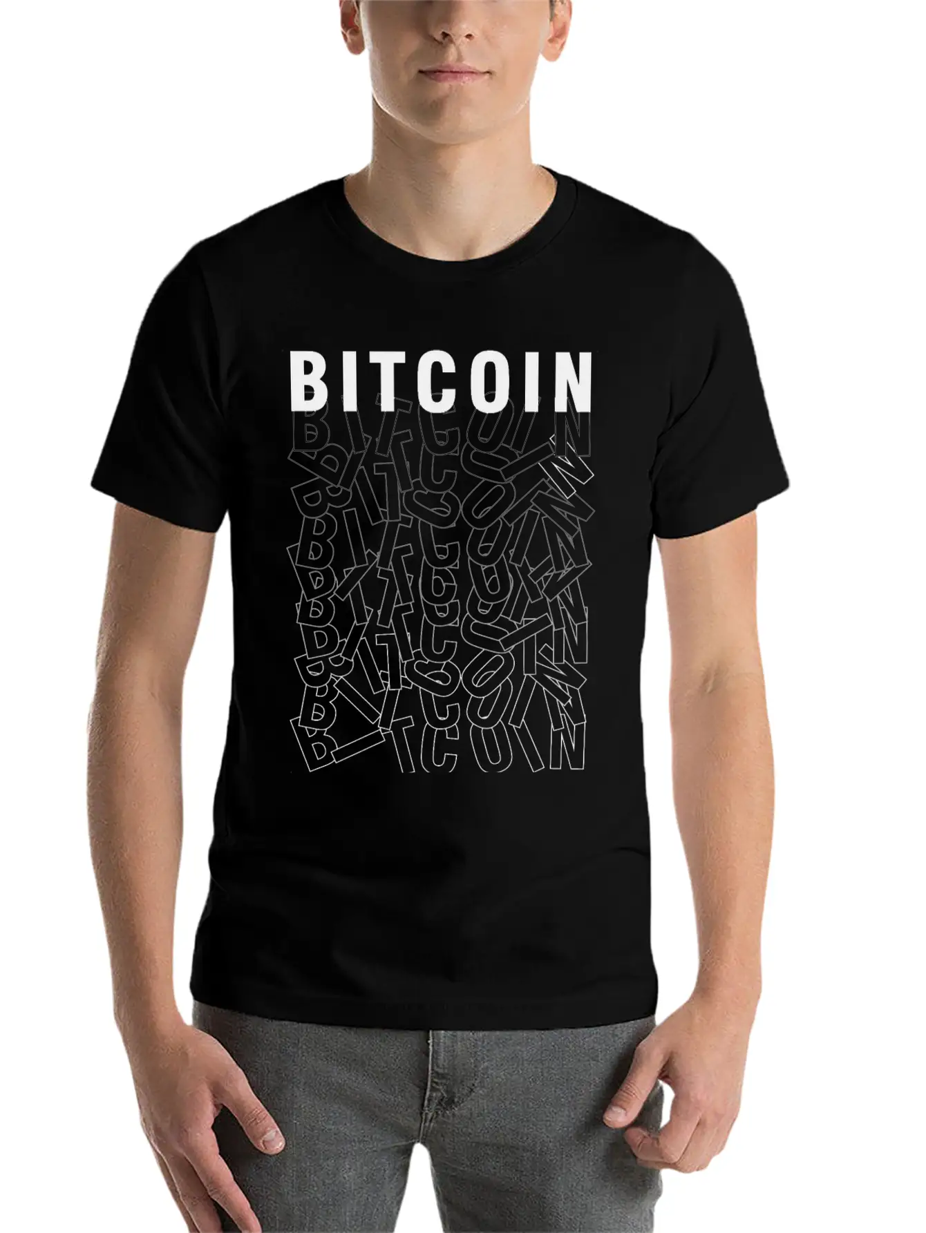 Bitcoin Stylish Everyday T-Shirt – Unisex Basic Cotton Tee
